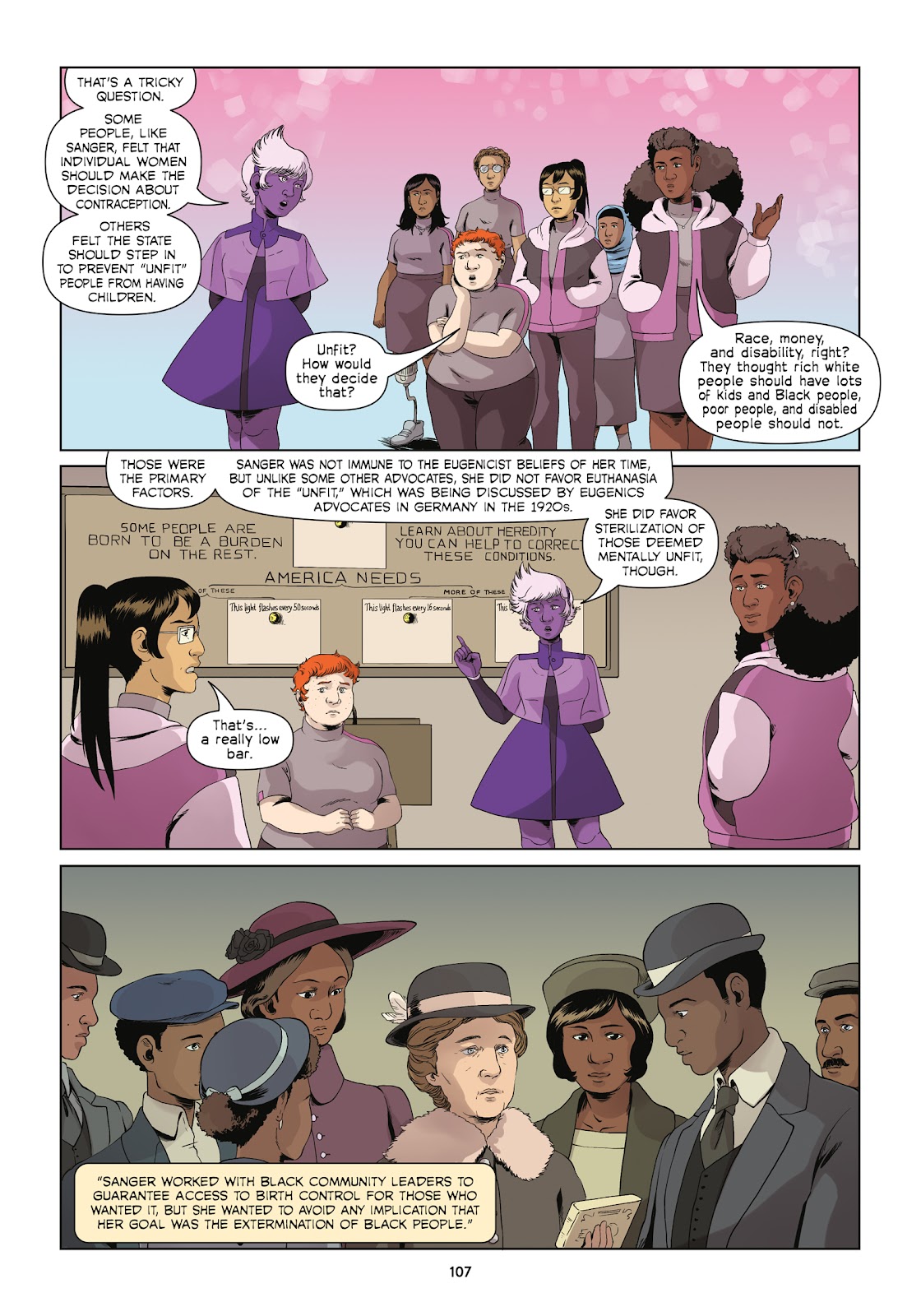 Amazons, Abolitionists, and Activists: A Graphic History of Women's Fight for Their Rights issue TPB (Part 2) - Page 1