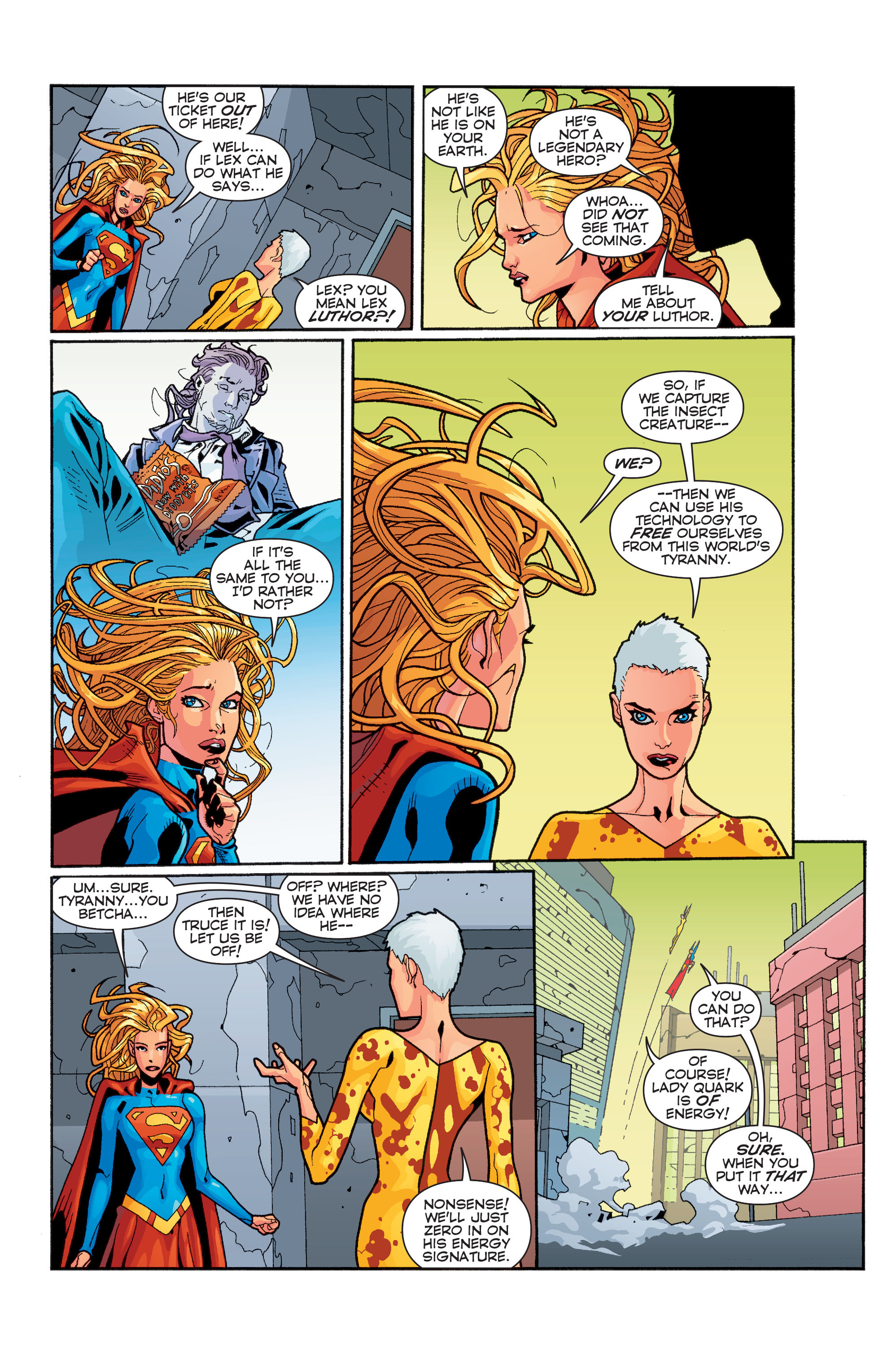 Read online Convergence Supergirl: Matrix comic -  Issue #2 - 10