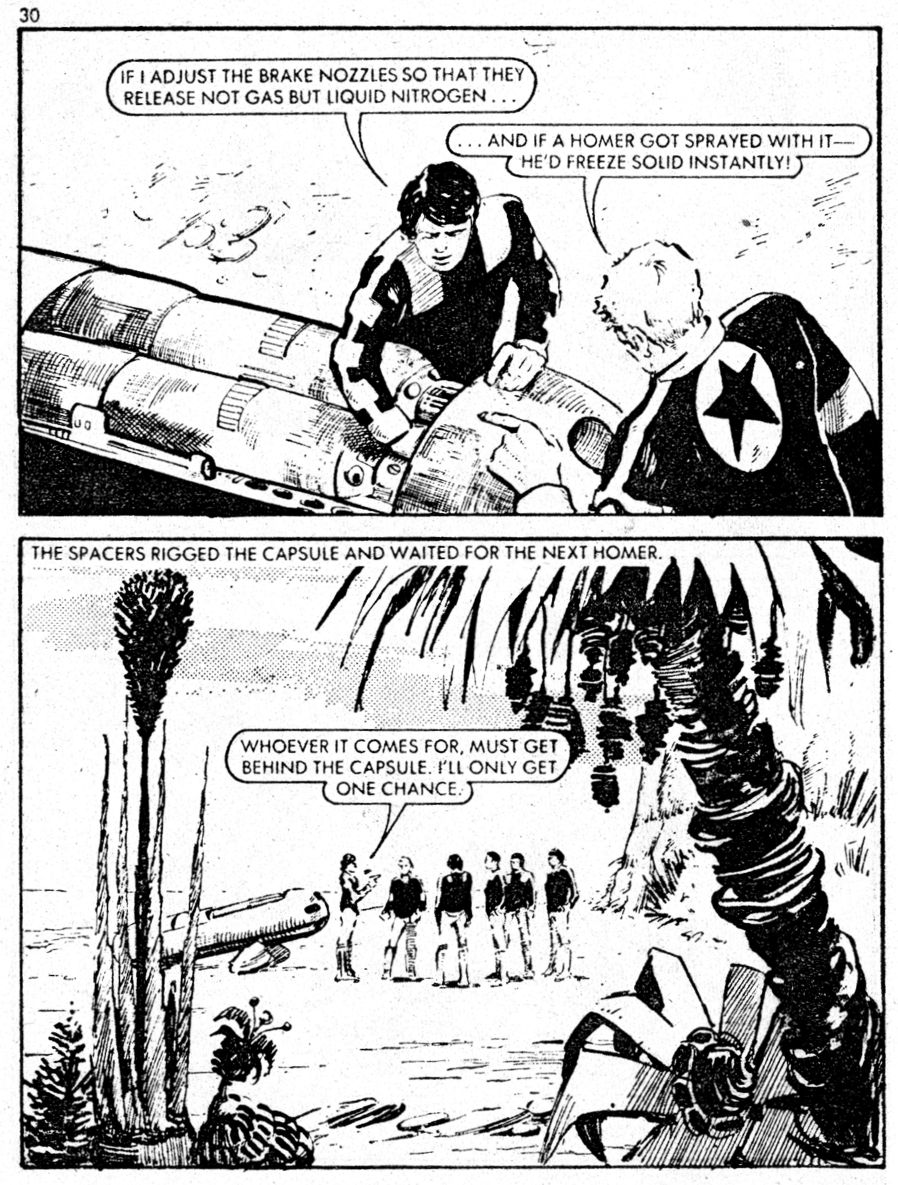 Read online Starblazer comic -  Issue #21 - 30