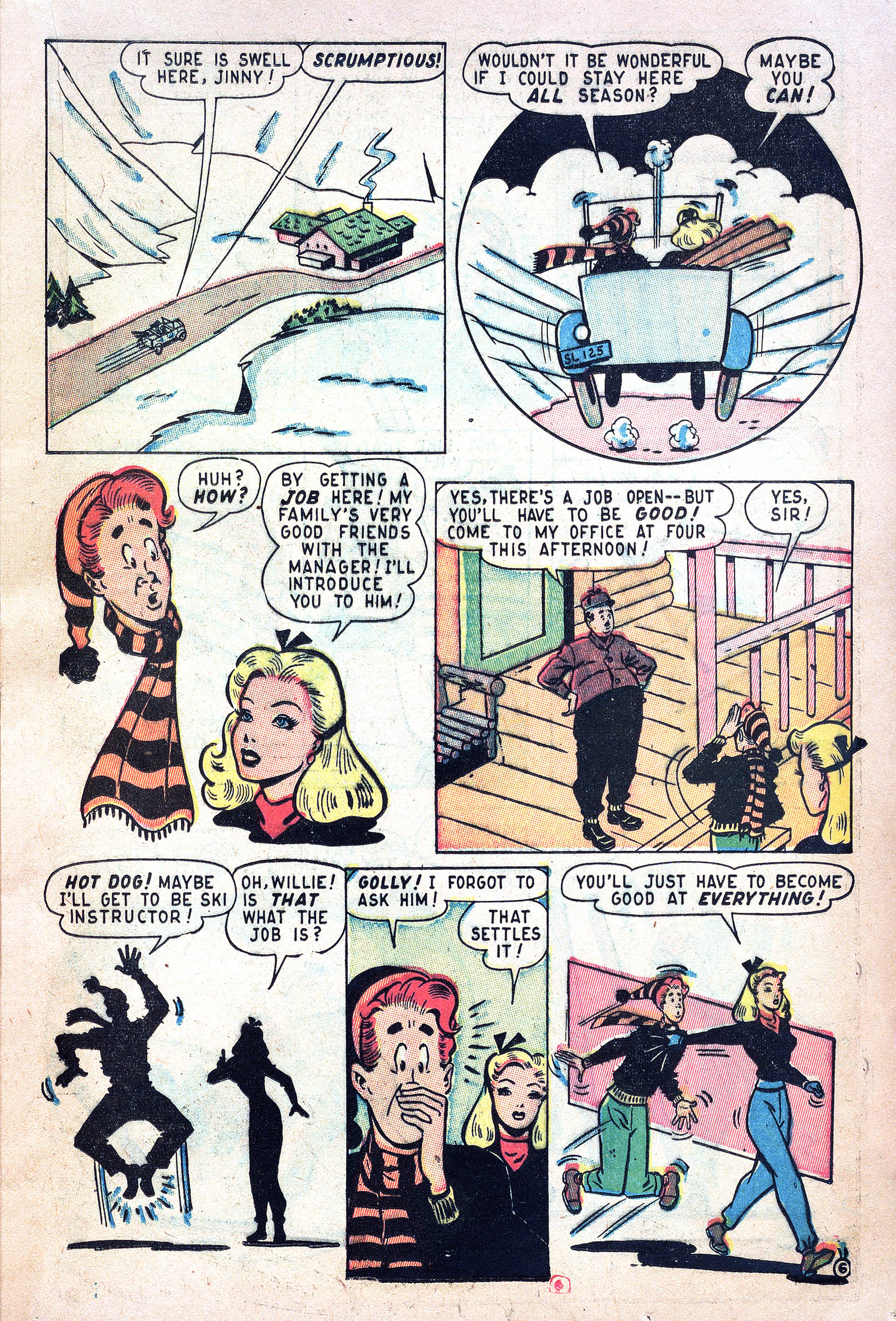 Read online Willie Comics (1946) comic -  Issue #9 - 23