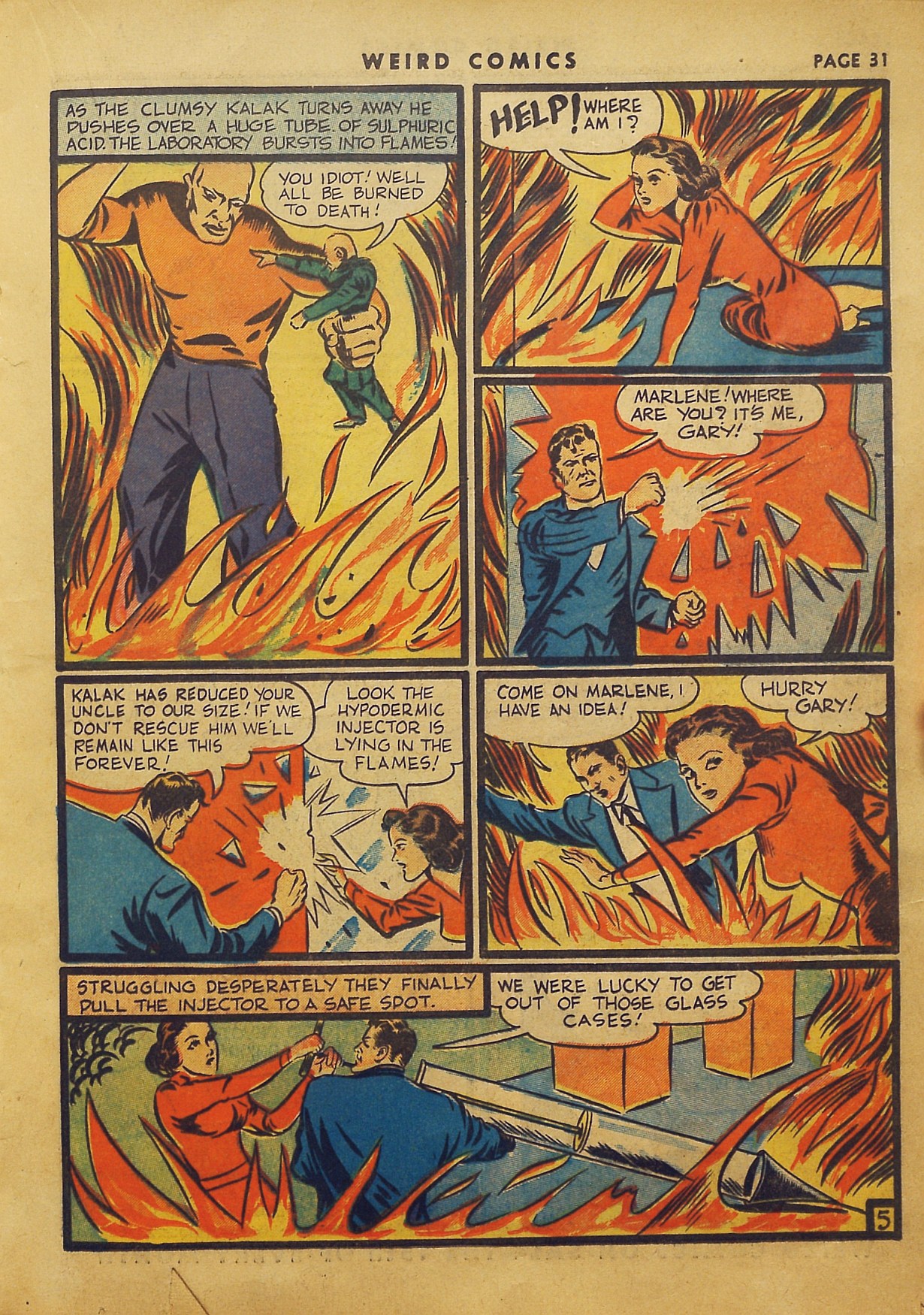 Read online Weird Comics comic -  Issue #6 - 32