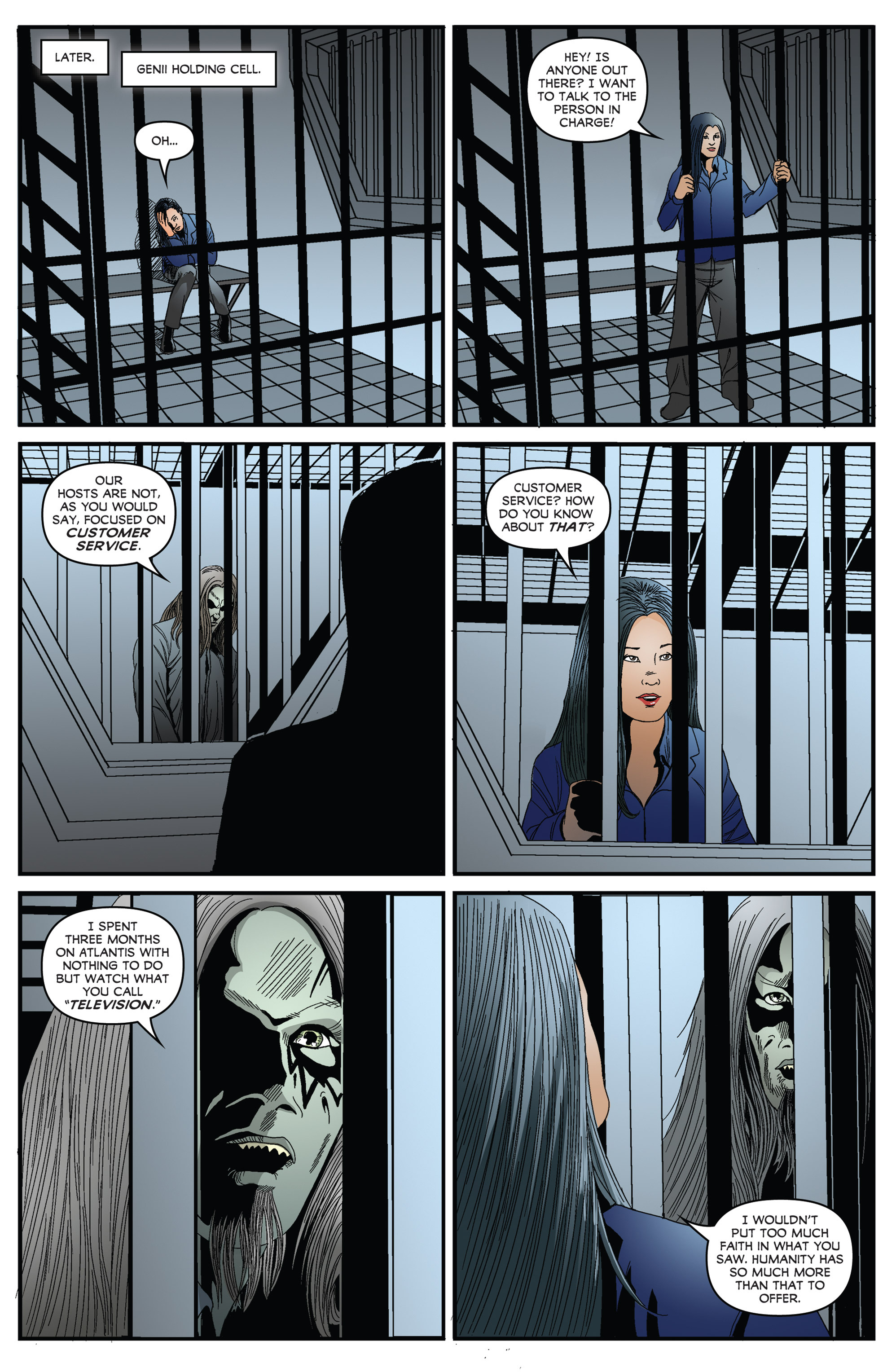 Read online Stargate Atlantis: Gateways comic -  Issue #3 - 5
