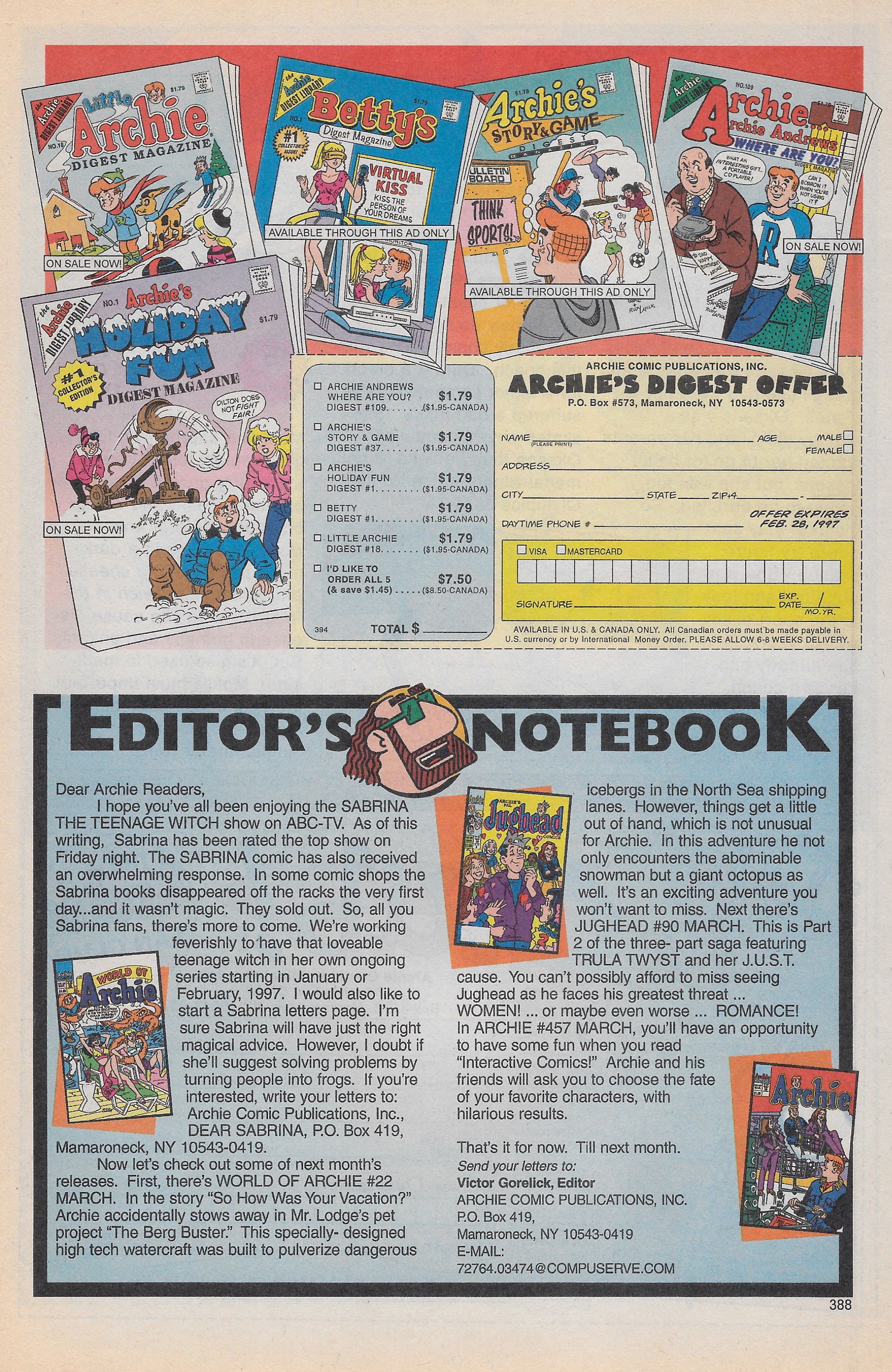 Read online Archie's Pal Jughead Comics comic -  Issue #89 - 18