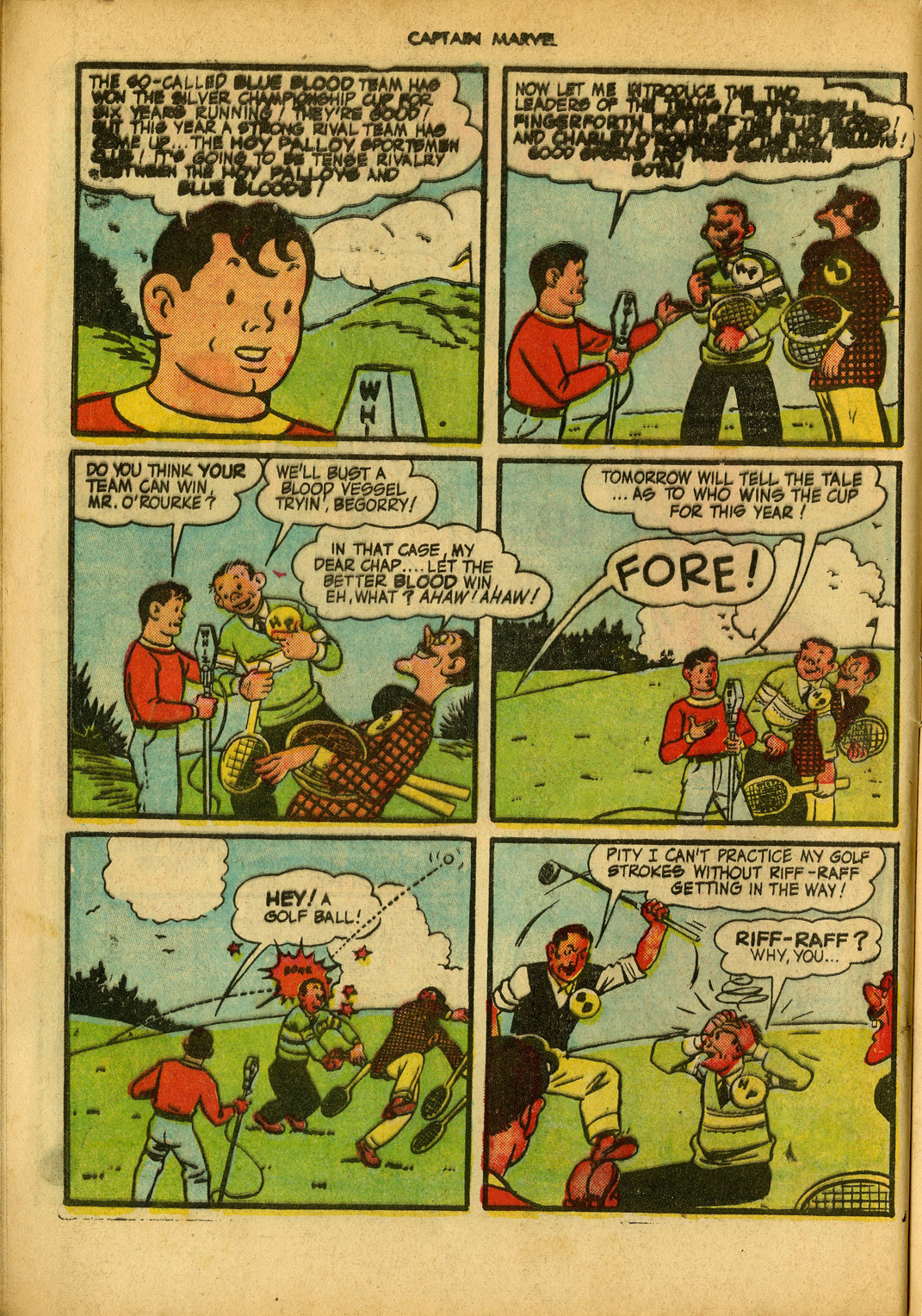 Read online Captain Marvel Adventures comic -  Issue #34 - 20