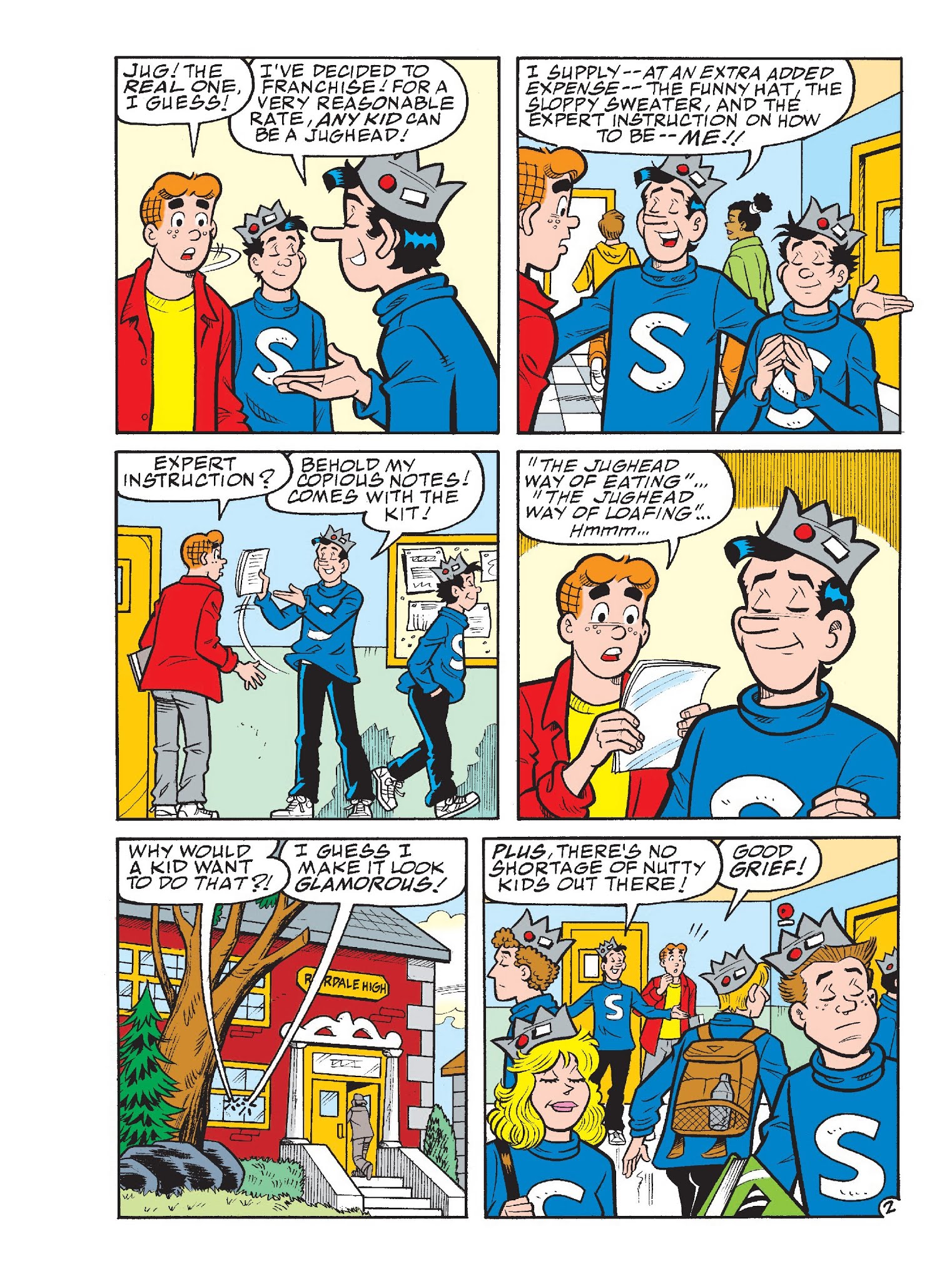 Read online Jughead and Archie Double Digest comic -  Issue #23 - 153