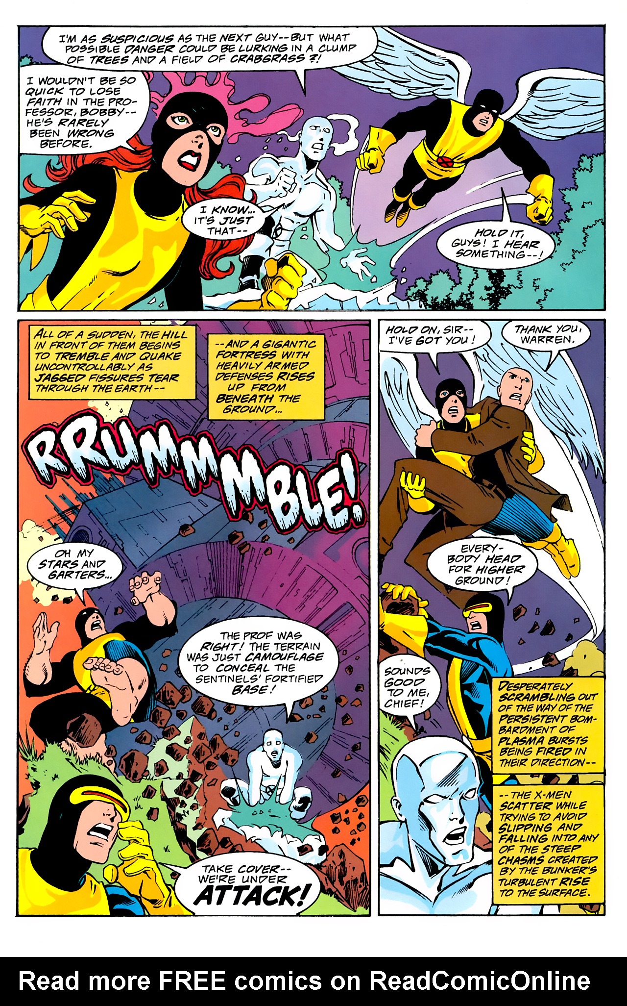 Read online Professor Xavier and the X-Men comic -  Issue #16 - 18