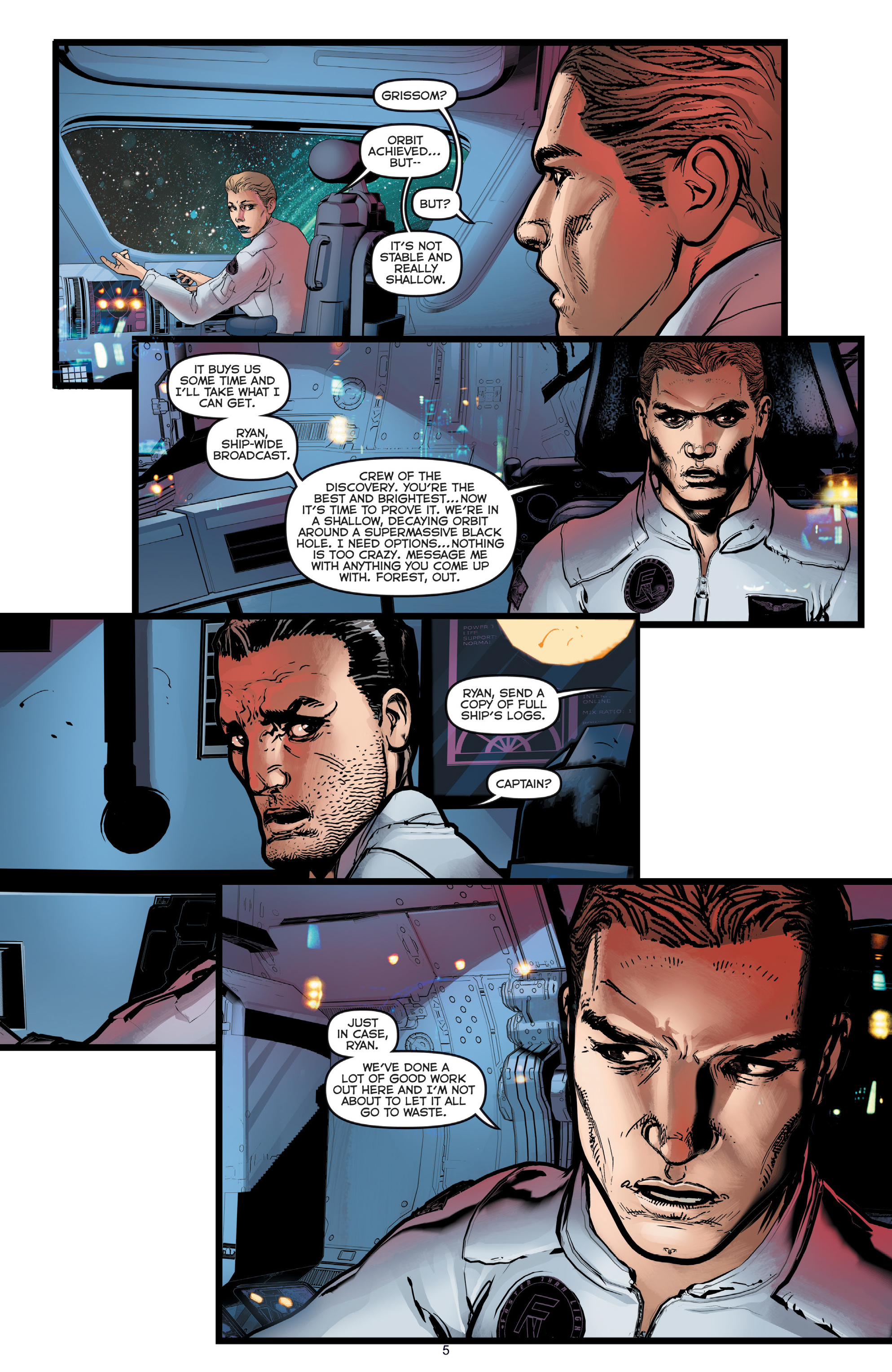 Read online Faster than Light comic -  Issue #10 - 7