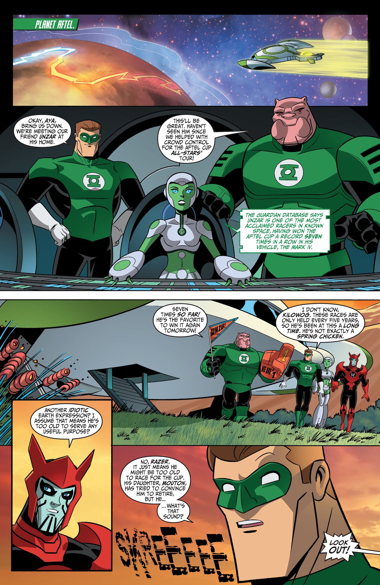 Green Lantern The Animated Series Issue 13 | Read Green Lantern The Animated  Series Issue 13 comic online in high quality. Read Full Comic online for  free - Read comics online in high quality .