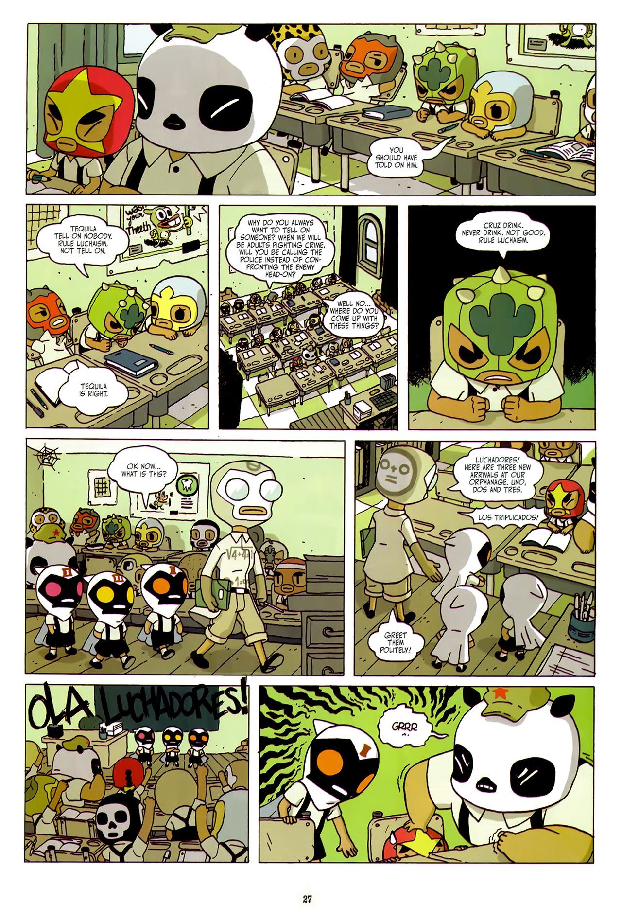 Read online Lucha Libre comic -  Issue #5 - 29