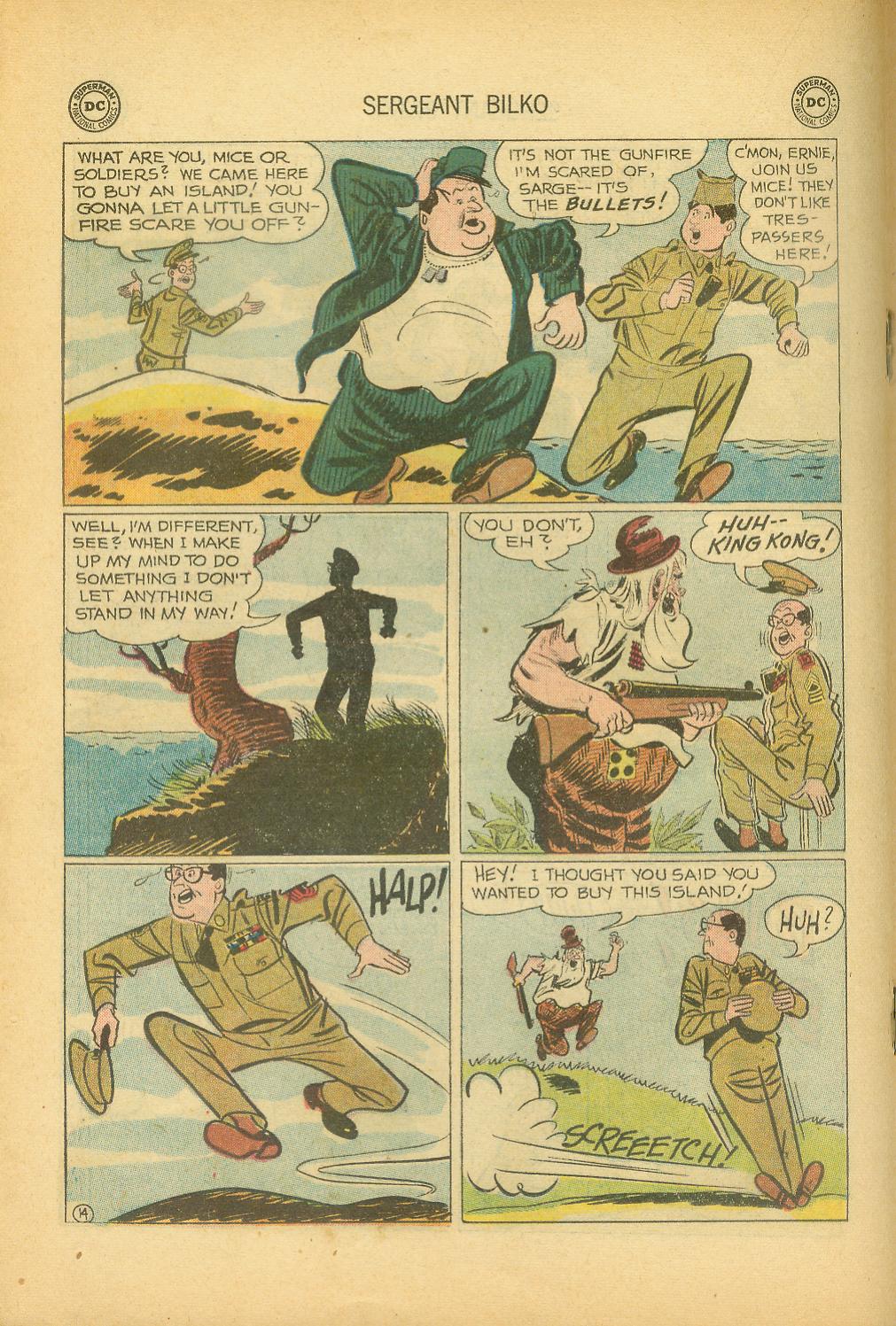 Read online Sergeant Bilko comic -  Issue #13 - 18