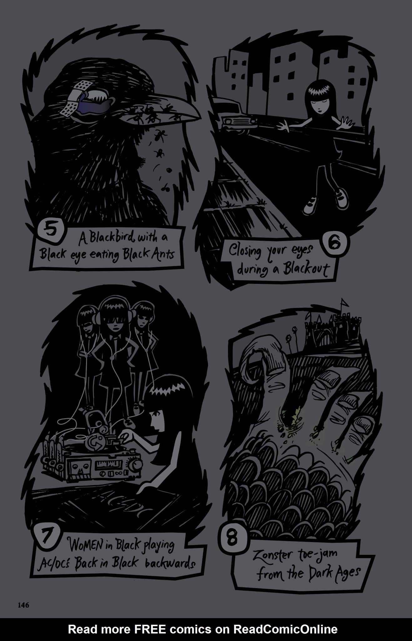 Read online The Complete Emily The Strange: All Things Strange comic -  Issue # TPB - 142