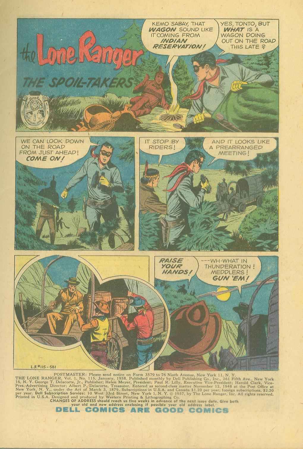 Read online The Lone Ranger (1948) comic -  Issue #115 - 3