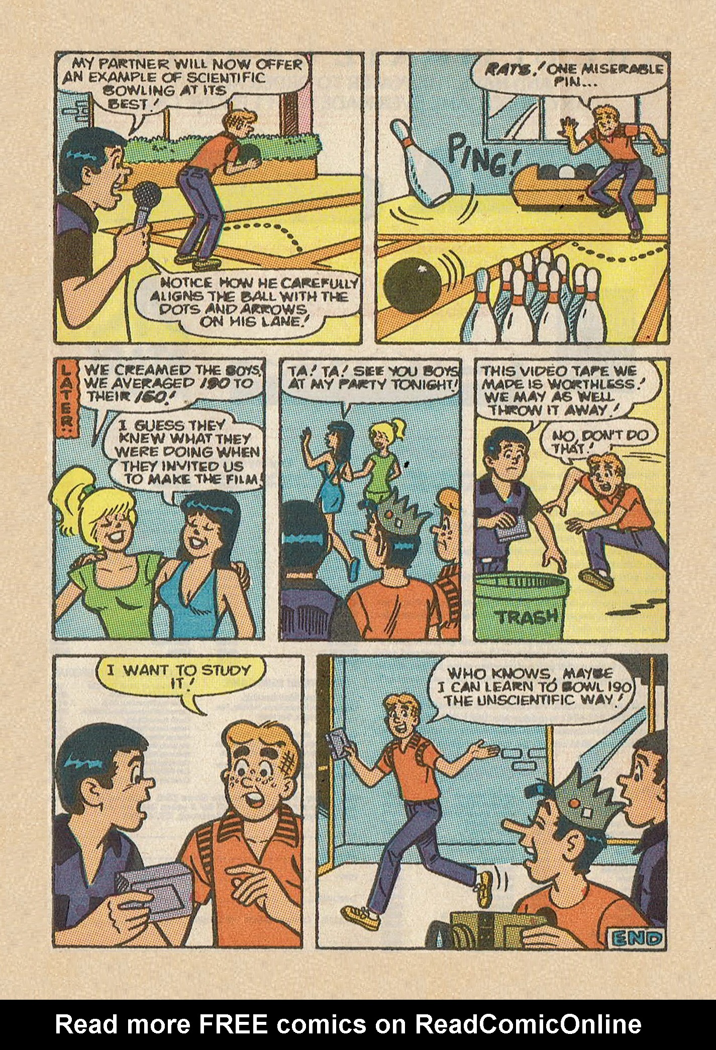 Read online Archie Annual Digest Magazine comic -  Issue #56 - 129