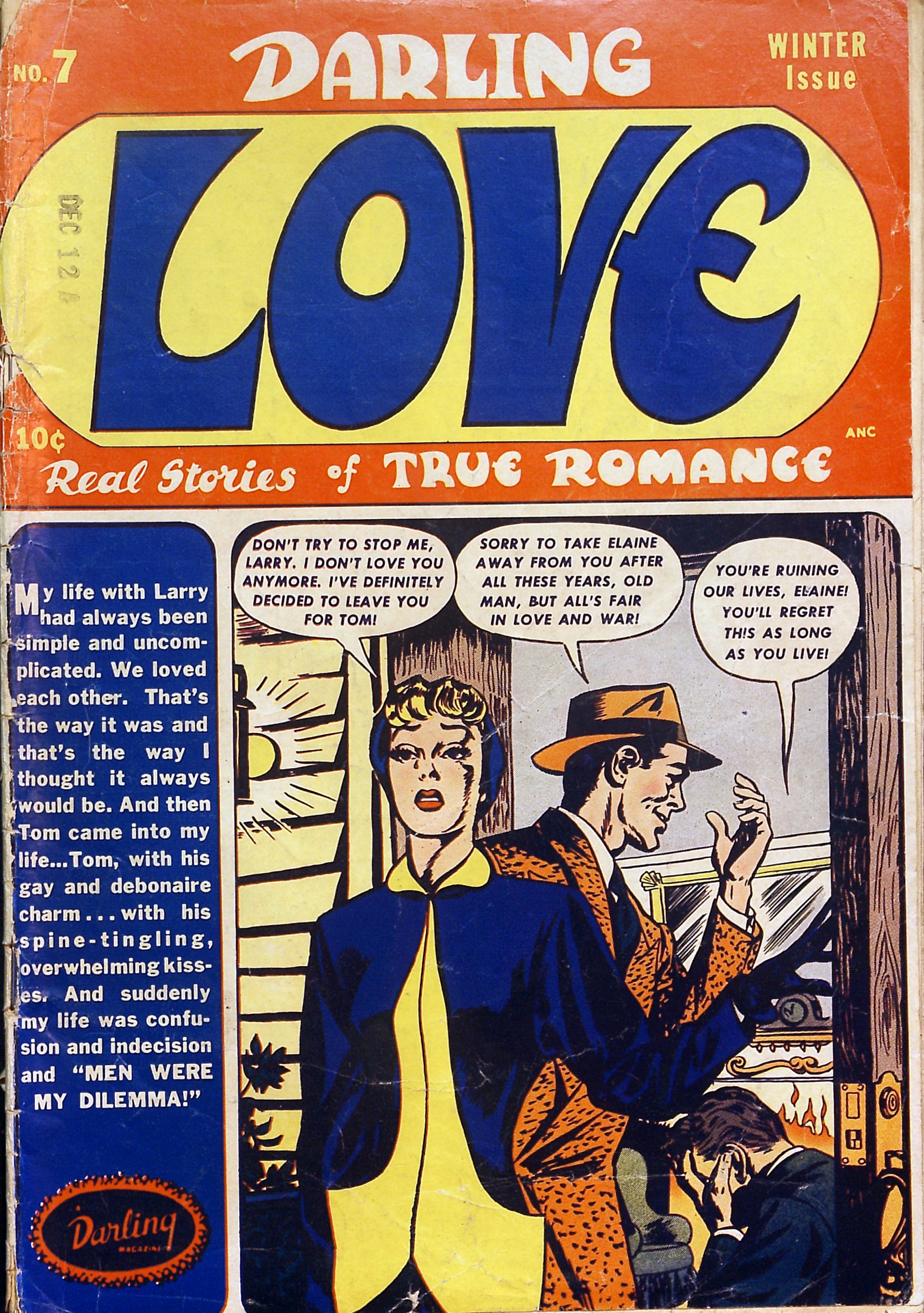 Read online Darling Love comic -  Issue #7 - 1