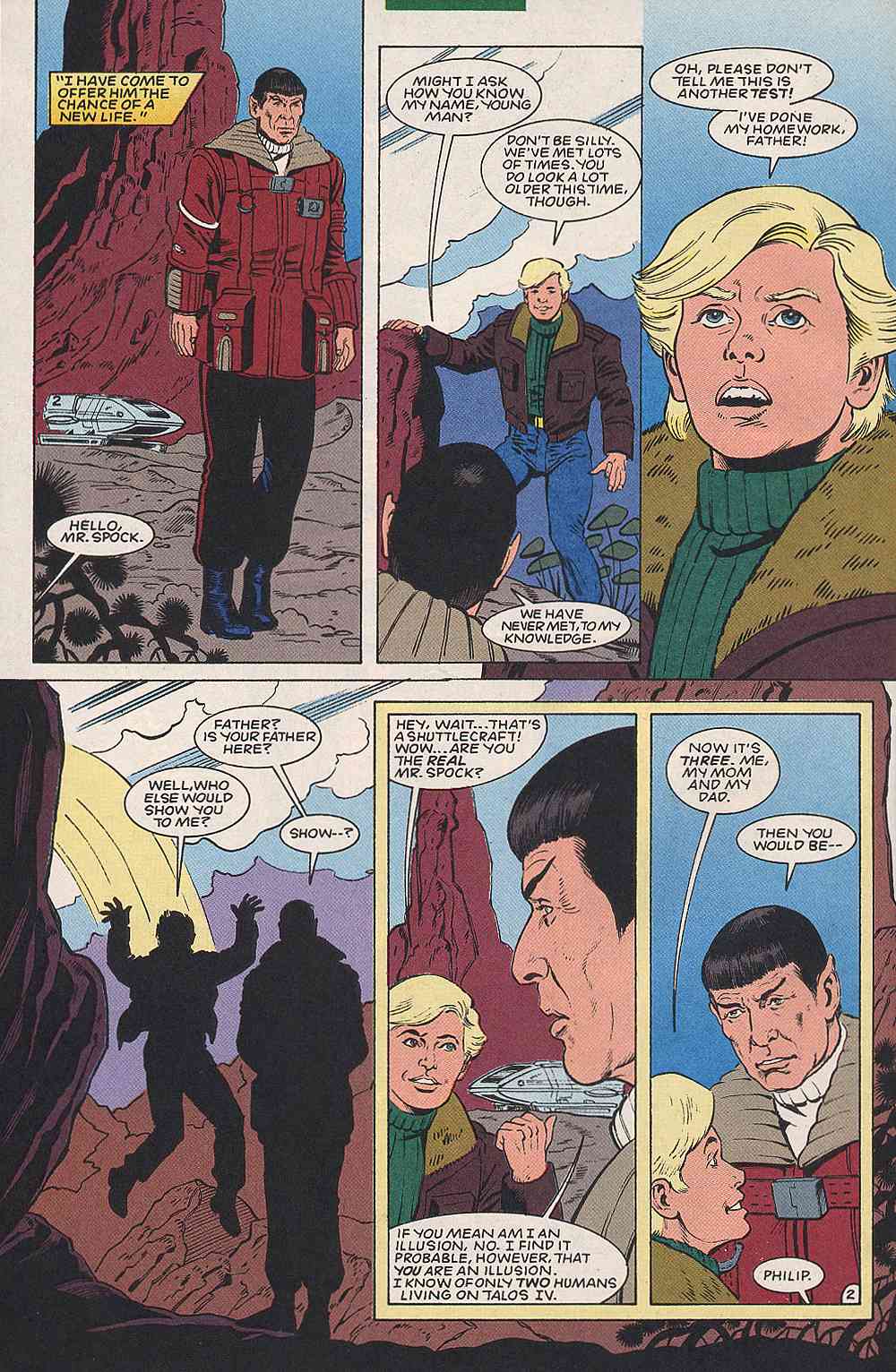 Read online Star Trek (1989) comic -  Issue #61 - 3