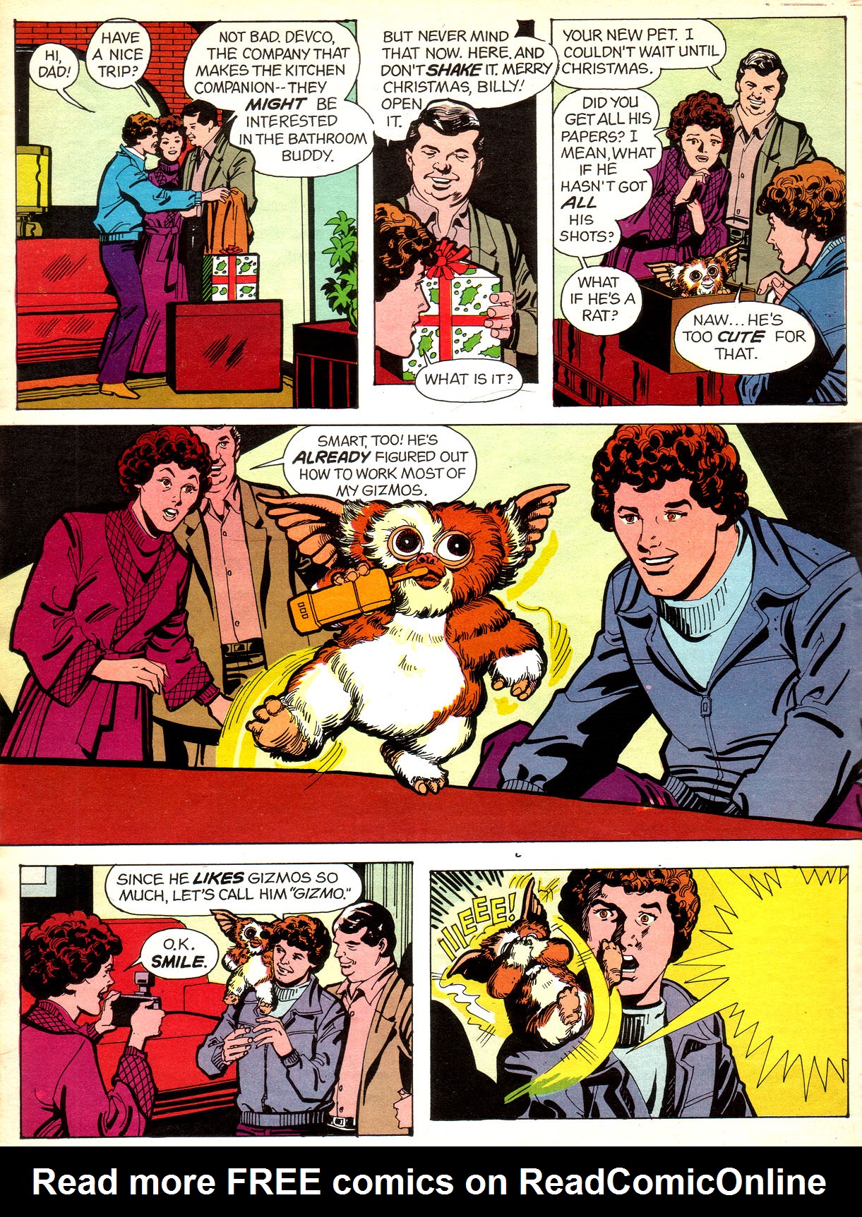 Read online Gremlins: The Official Comic Strip Adaptation comic -  Issue # Full - 18