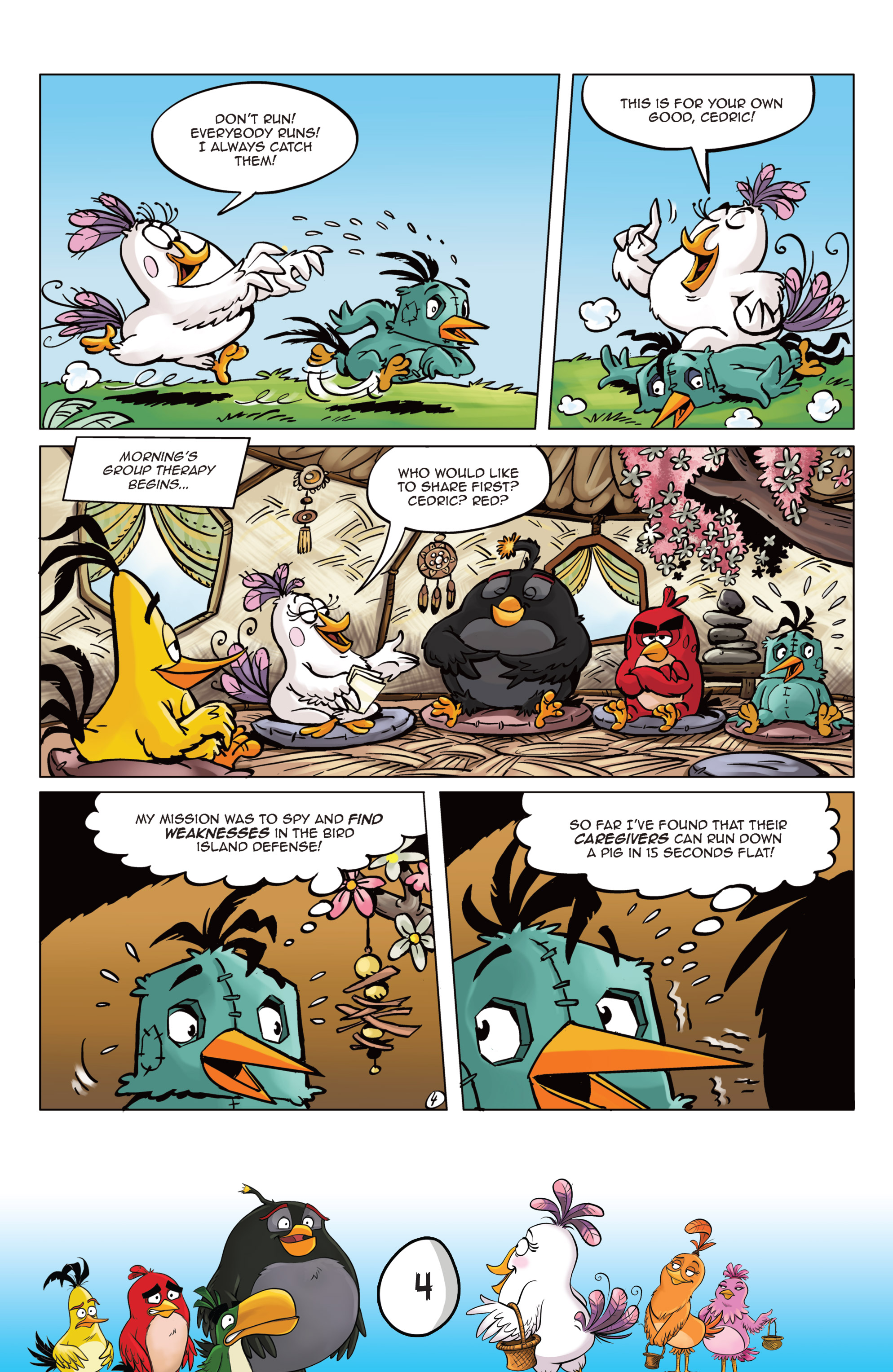 Read online Angry Birds: Flight School comic -  Issue #3 - 6