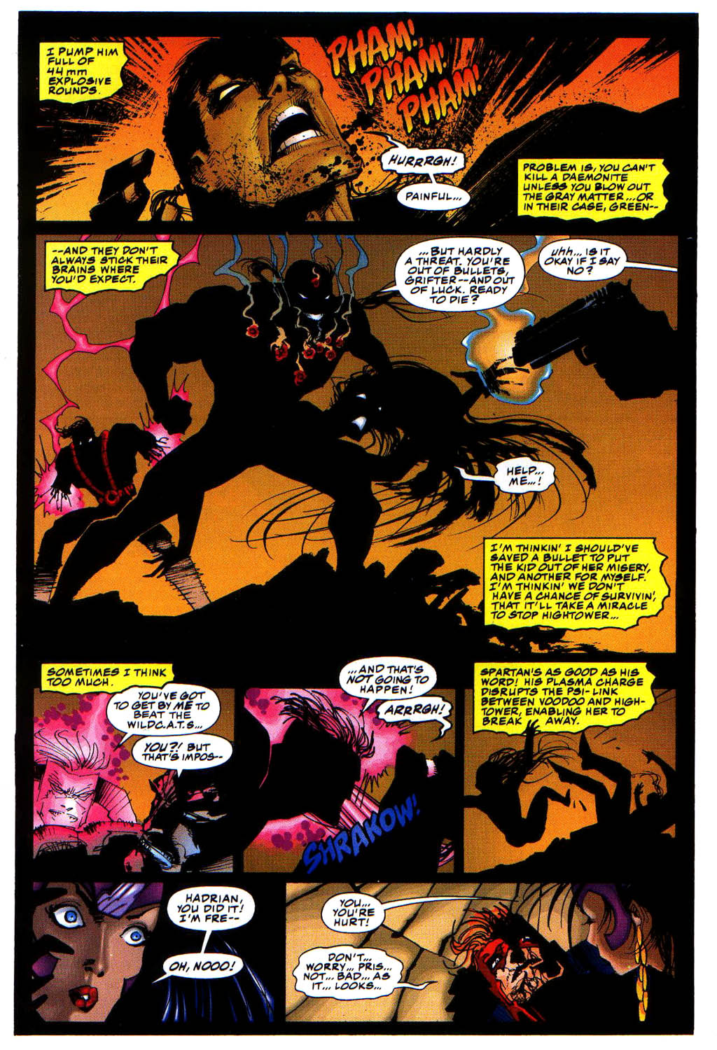 WildC.A.T.s Trilogy issue 3 - Page 16