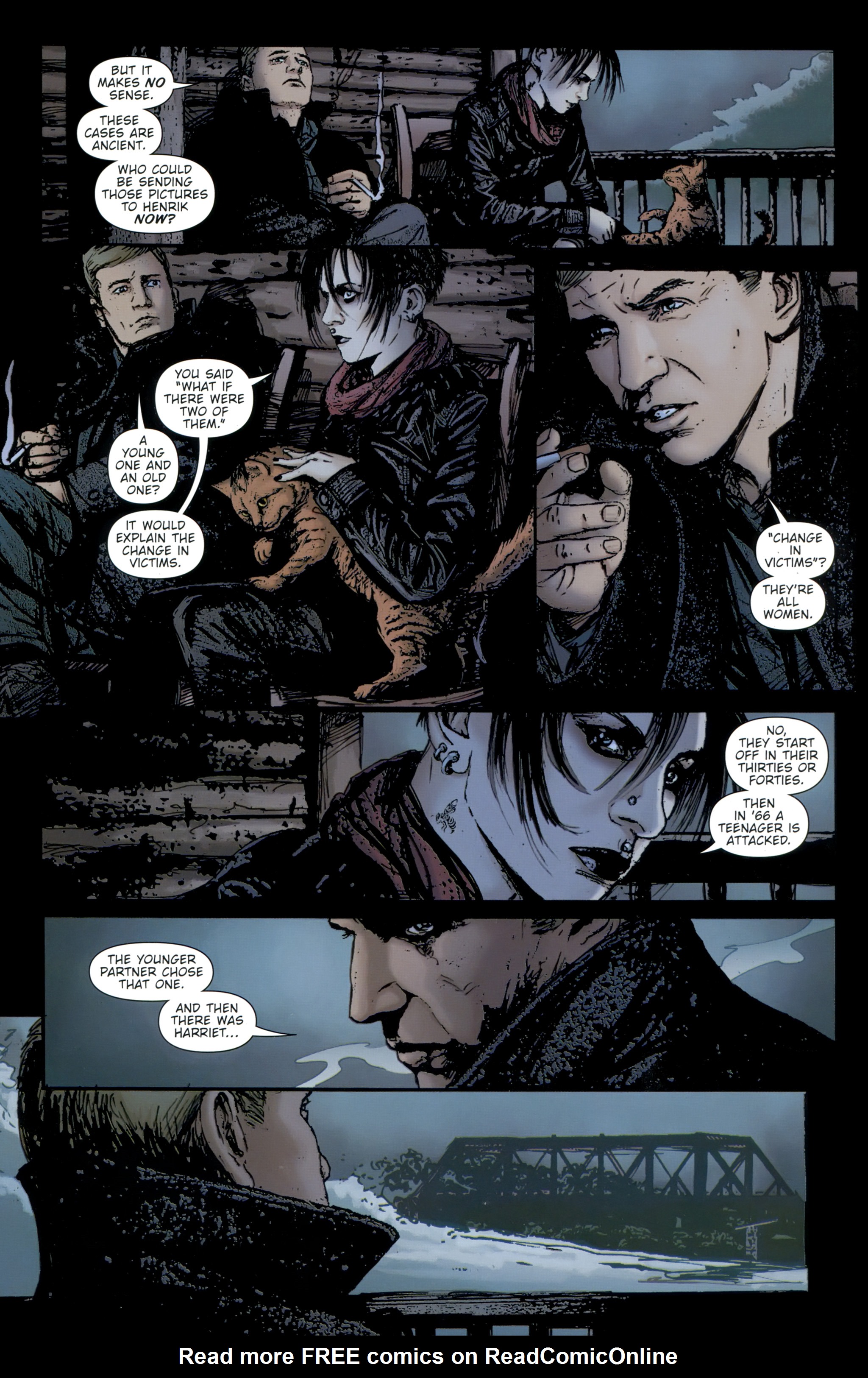 Read online The Girl With the Dragon Tattoo comic -  Issue # TPB 2 - 68