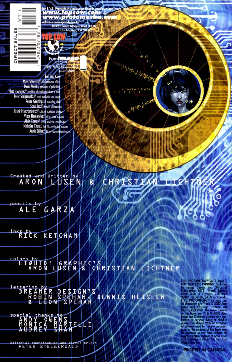 Read online E.V.E. ProtoMecha comic -  Issue #3 - 2