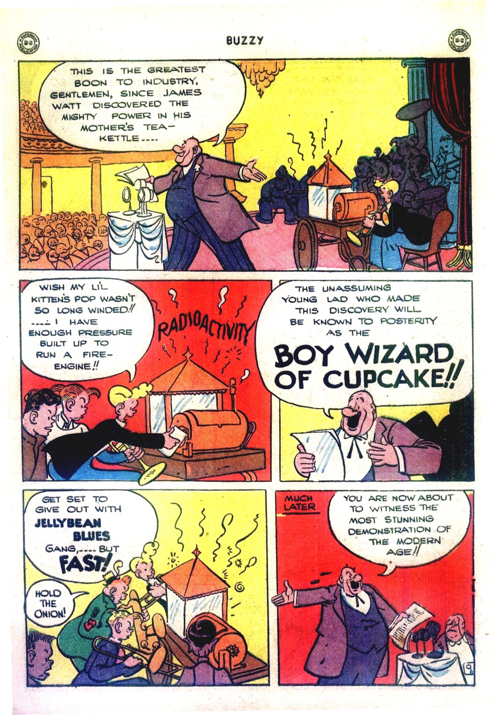 Read online Buzzy comic -  Issue #8 - 11