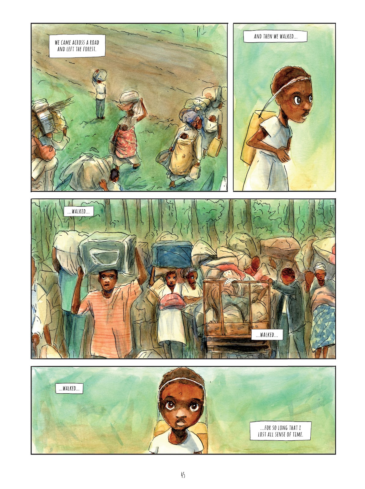 Alice on the Run: One Child's Journey Through the Rwandan Civil War issue TPB - Page 44