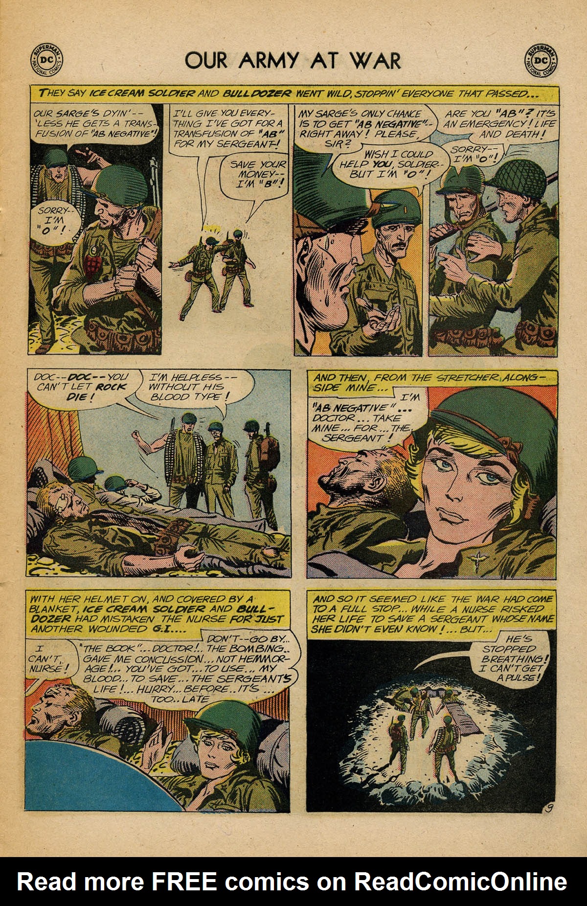 Read online Our Army at War (1952) comic -  Issue #131 - 11