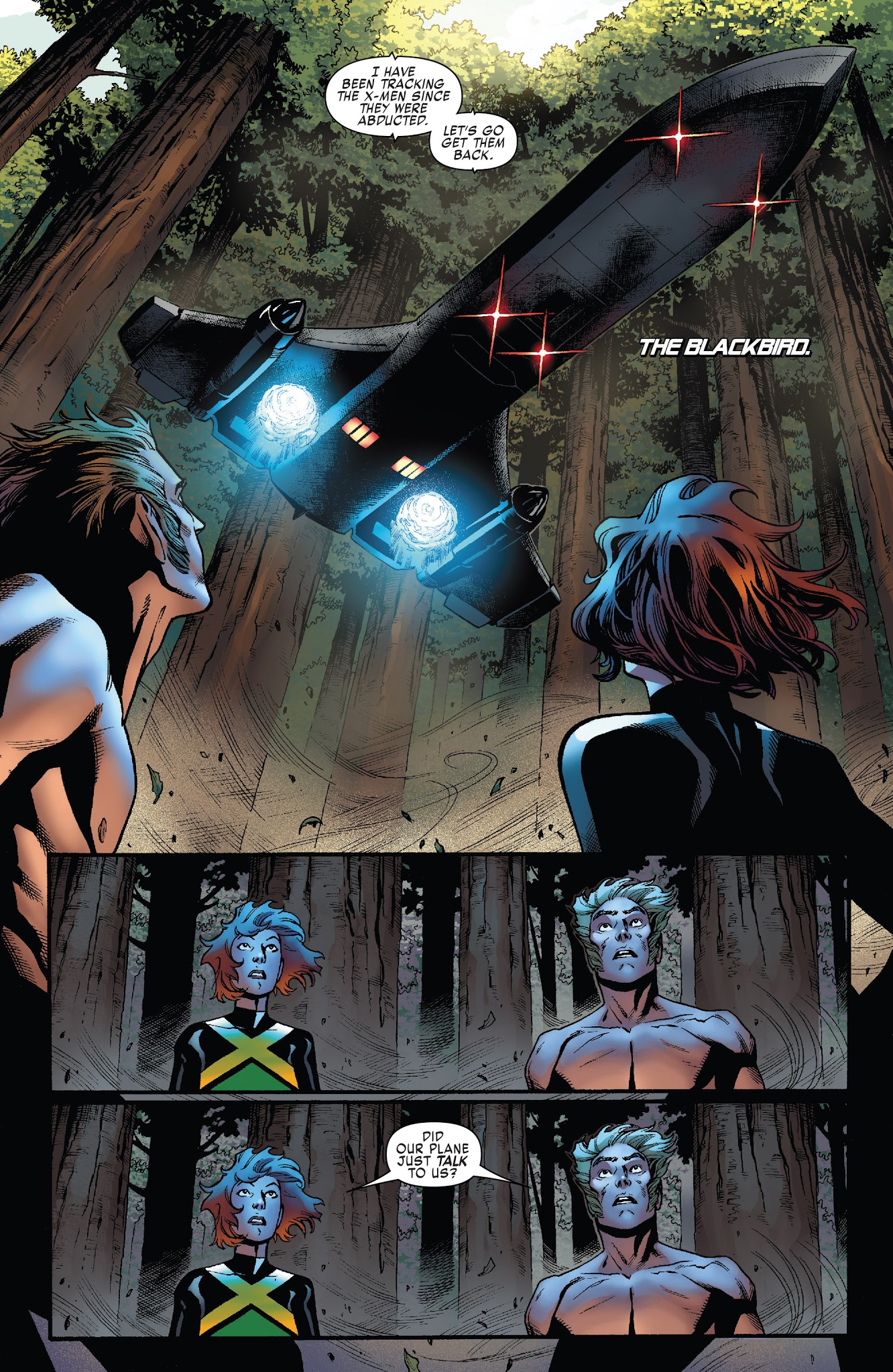 Read online X-Men: Blue comic -  Issue #8 - 5