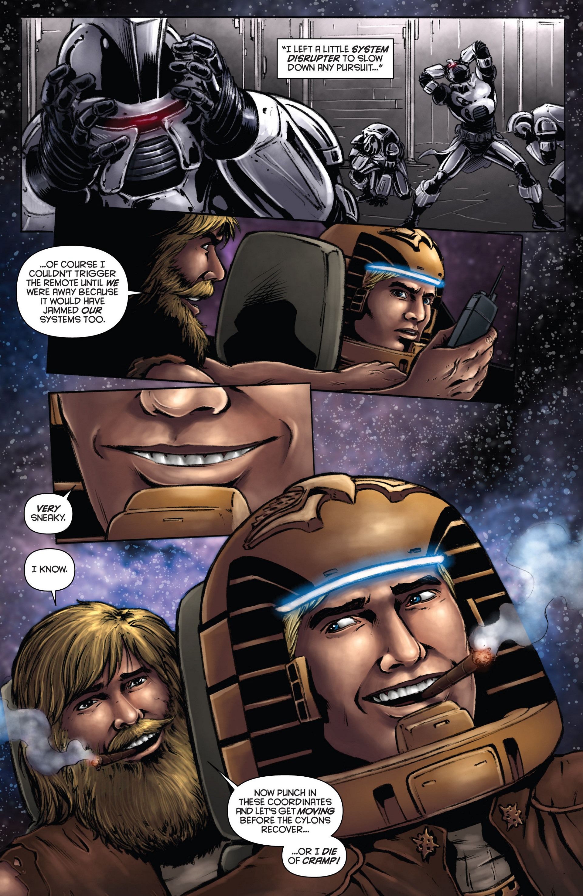 Read online Classic Battlestar Galactica (2013) comic -  Issue #3 - 22