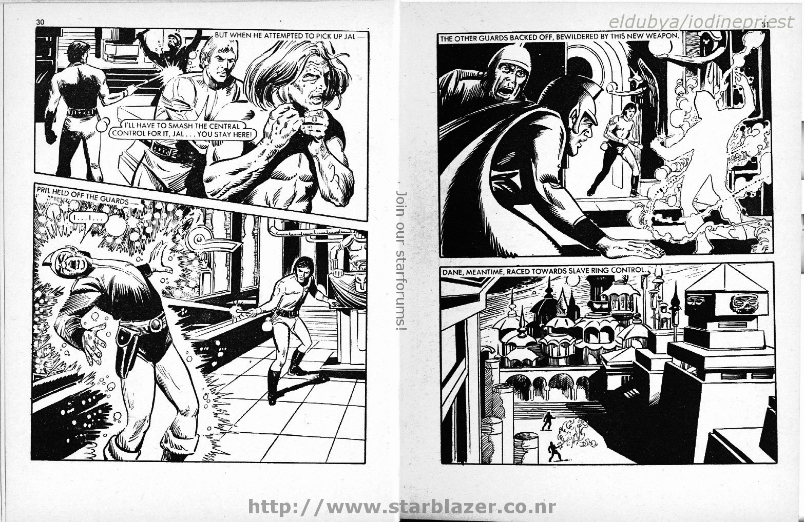 Read online Starblazer comic -  Issue #128 - 17