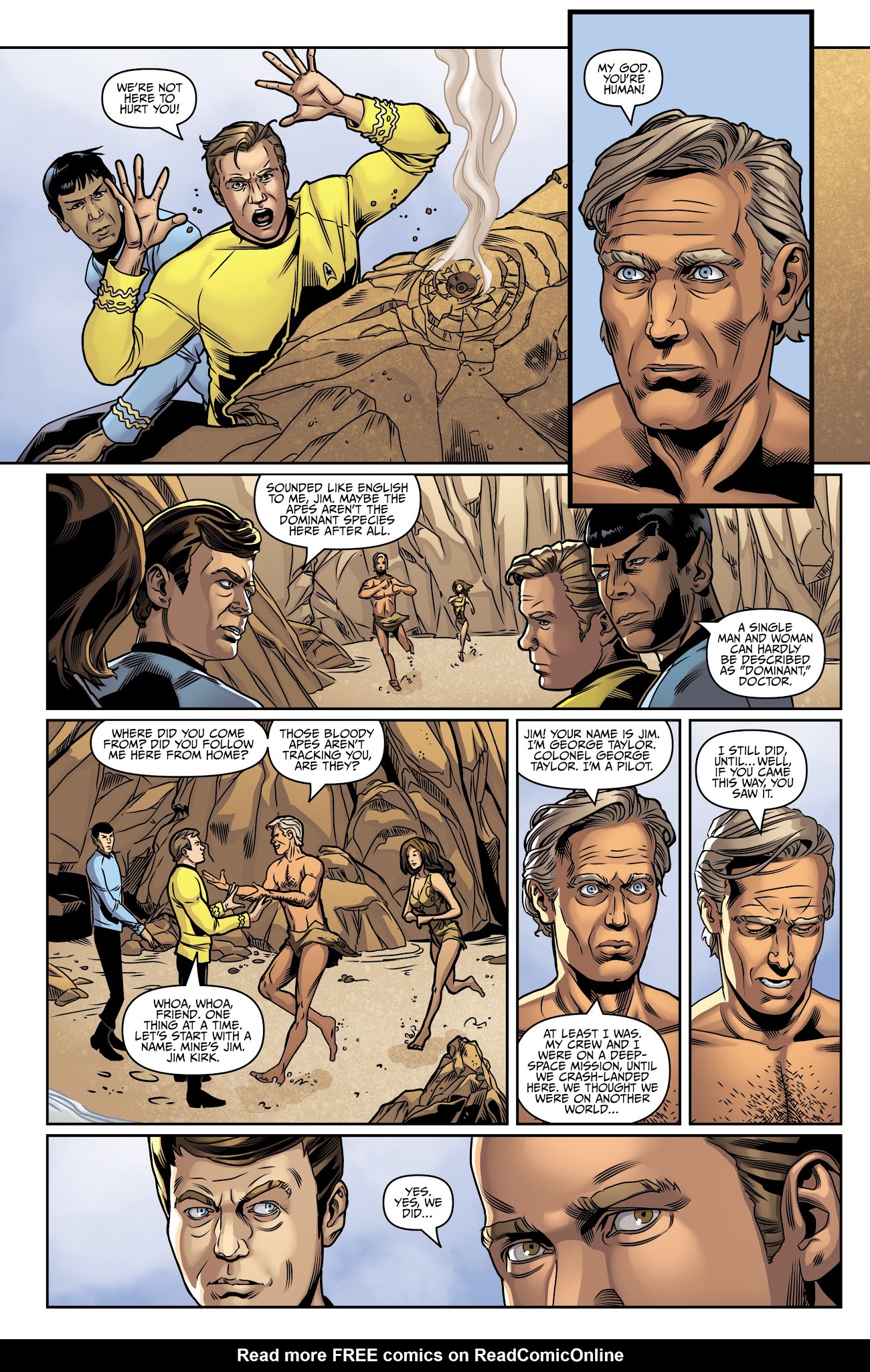Read online Star Trek/Planet of the Apes: The Primate Directive comic -  Issue # _TPB - 37