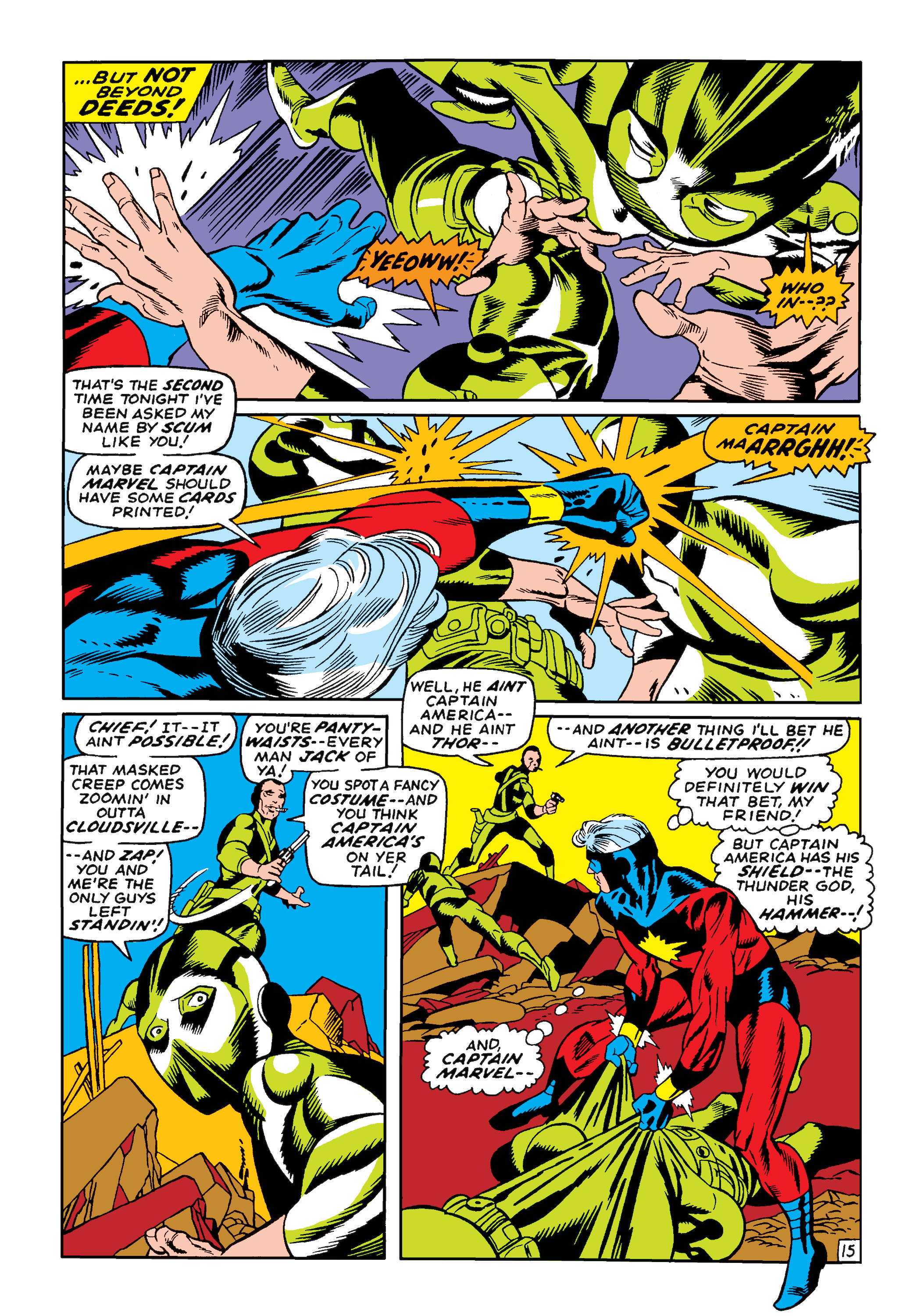 Read online Marvel Masterworks: Captain Marvel comic -  Issue # TPB 2 (Part 3) - 32