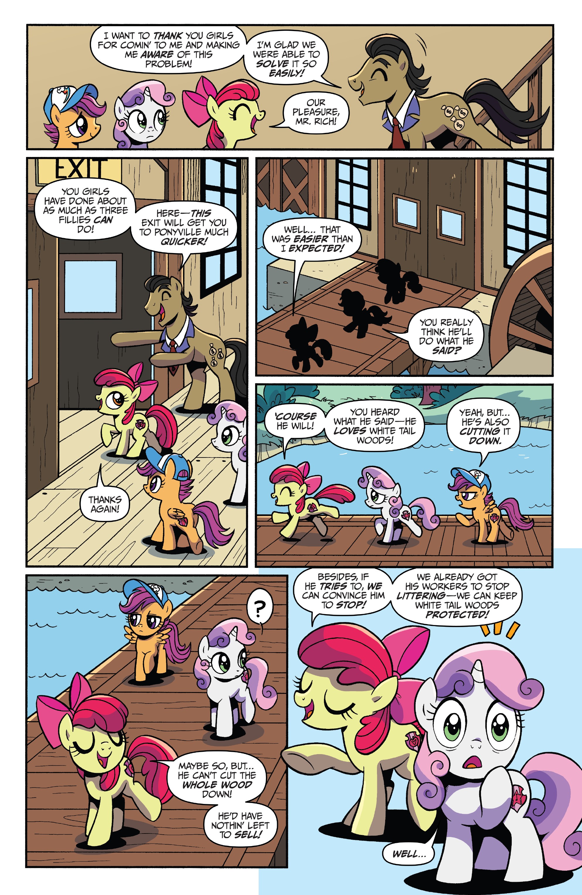 Read online My Little Pony: Spirit of the Forest comic -  Issue #1 - 21