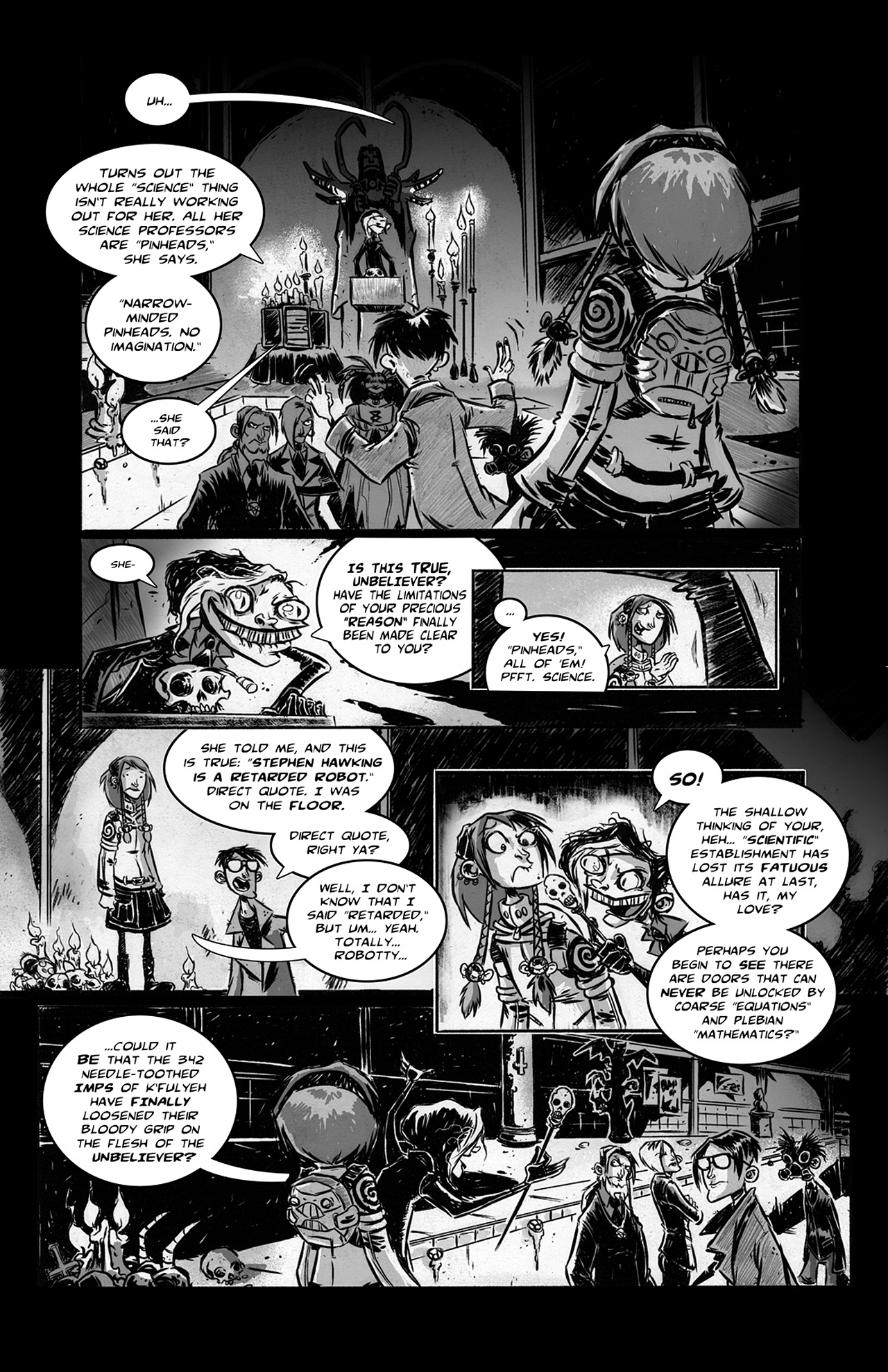 Read online Eldritch! comic -  Issue #2 - 9