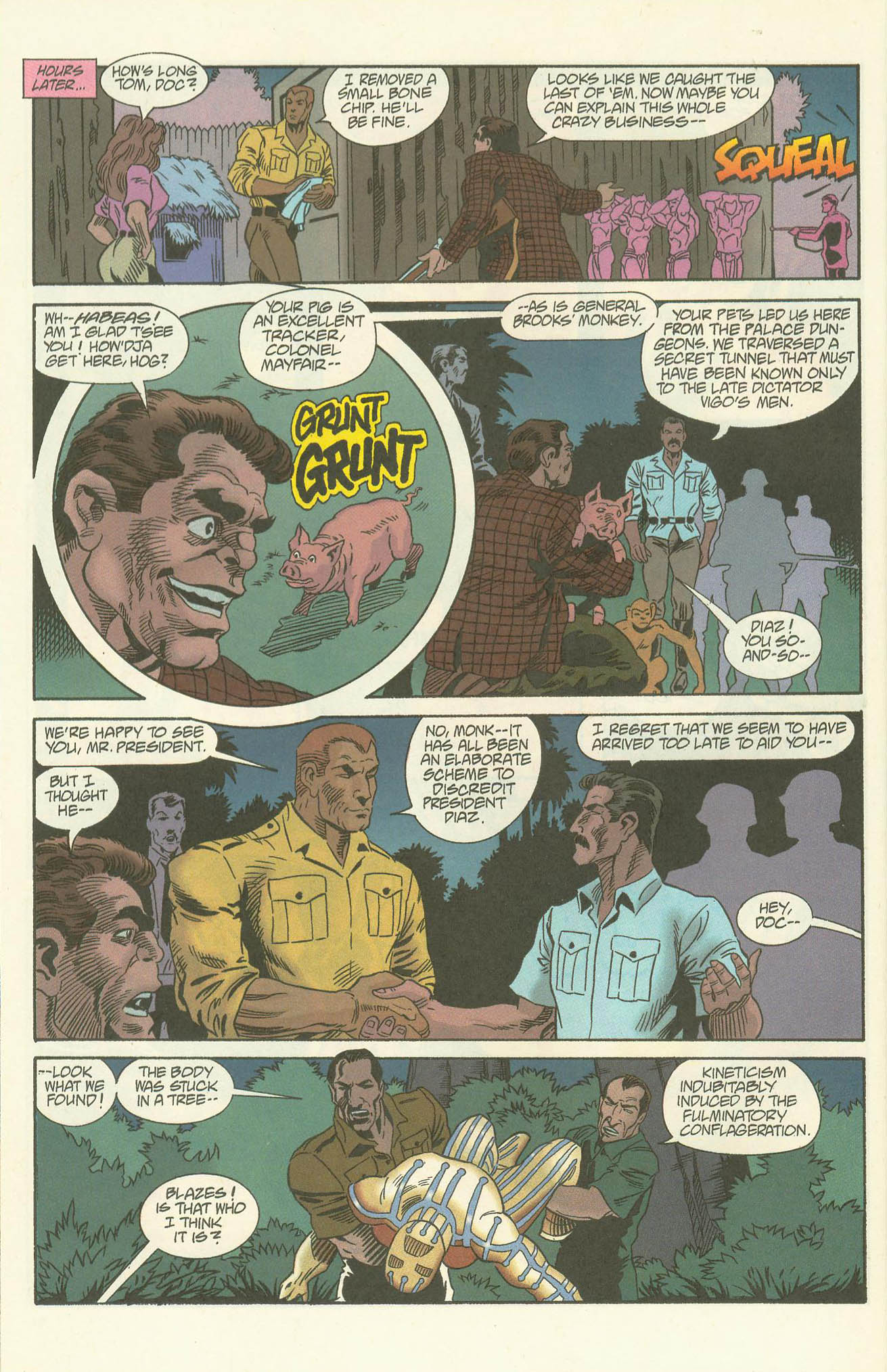 Read online Doc Savage: Curse of the Fire God comic -  Issue #4 - 24