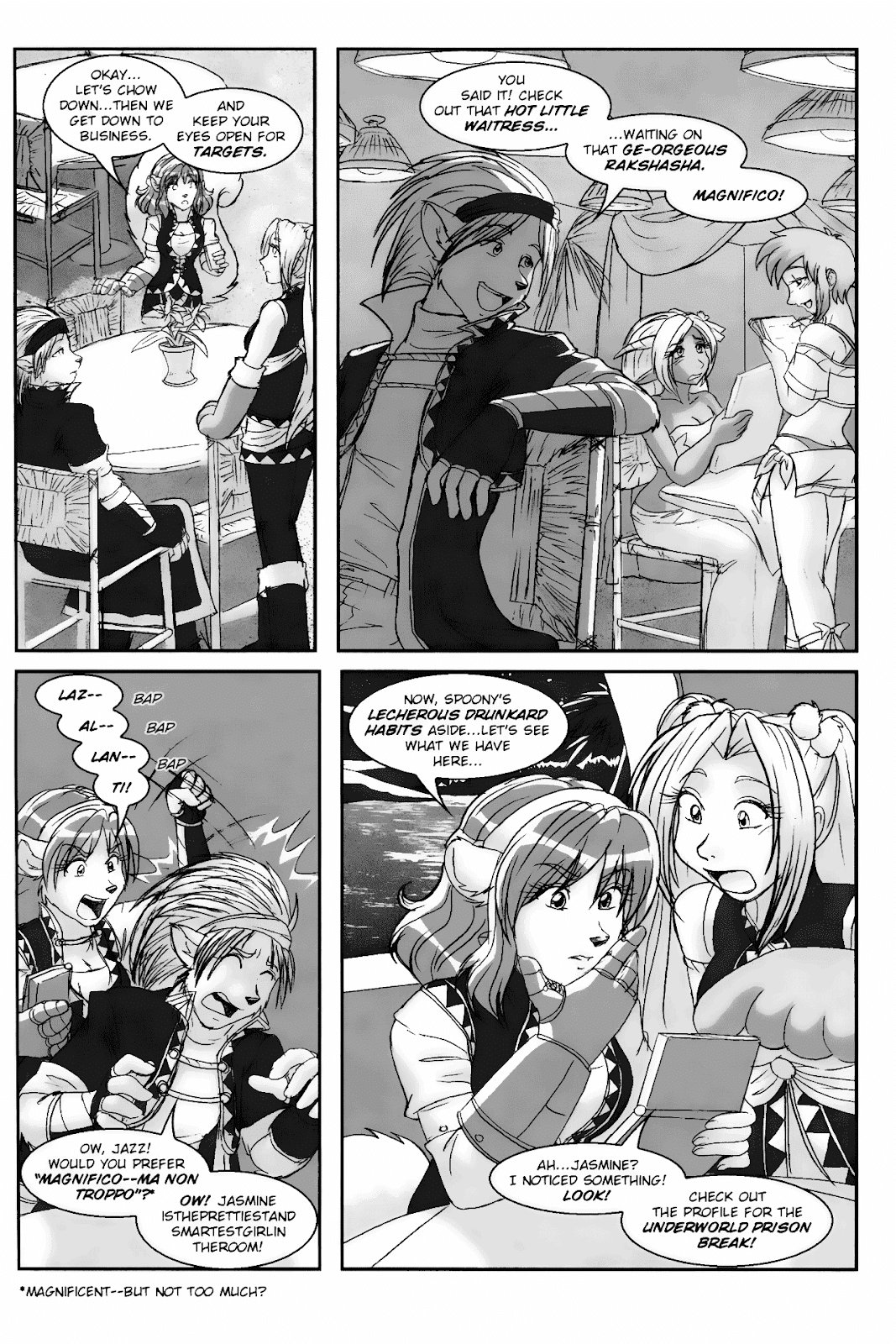 Gold Digger/Ninja High School: Maidens of Twilight issue 1 - Page 14