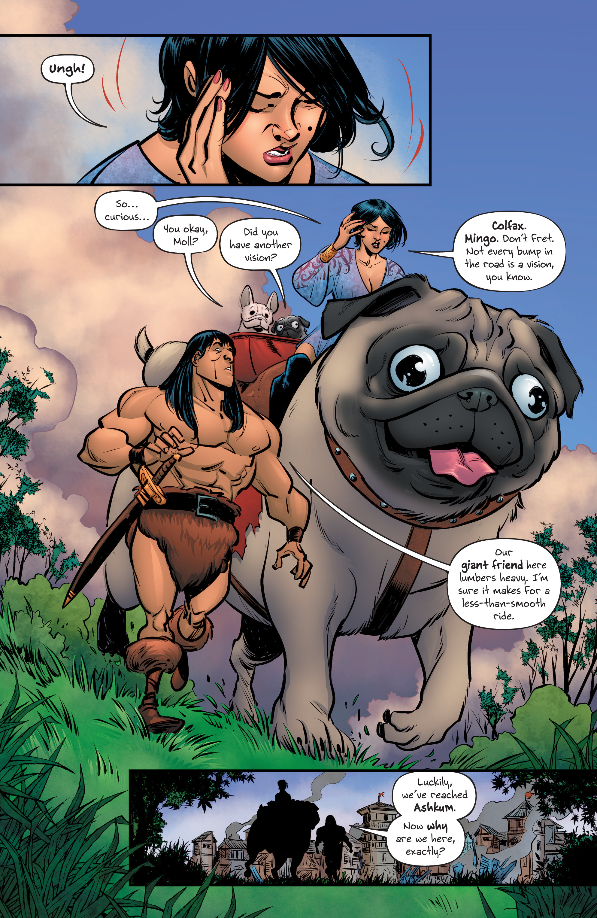 Read online Battlepug (2019) comic -  Issue #1 - 5