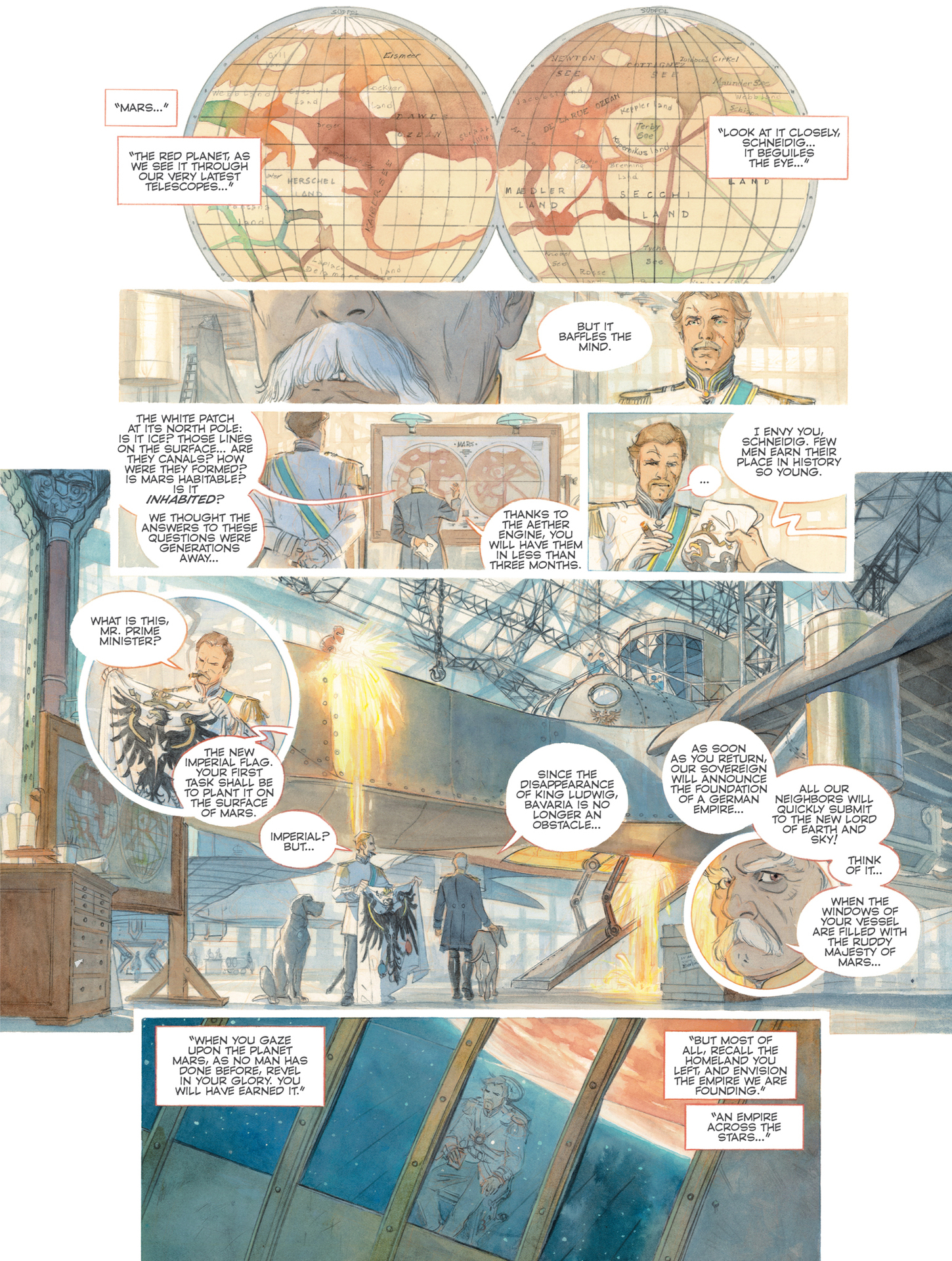 Read online Castle In the Stars: The Space Race of 1869 comic -  Issue #Castle In the Stars TPB The Knights of Mars - 6