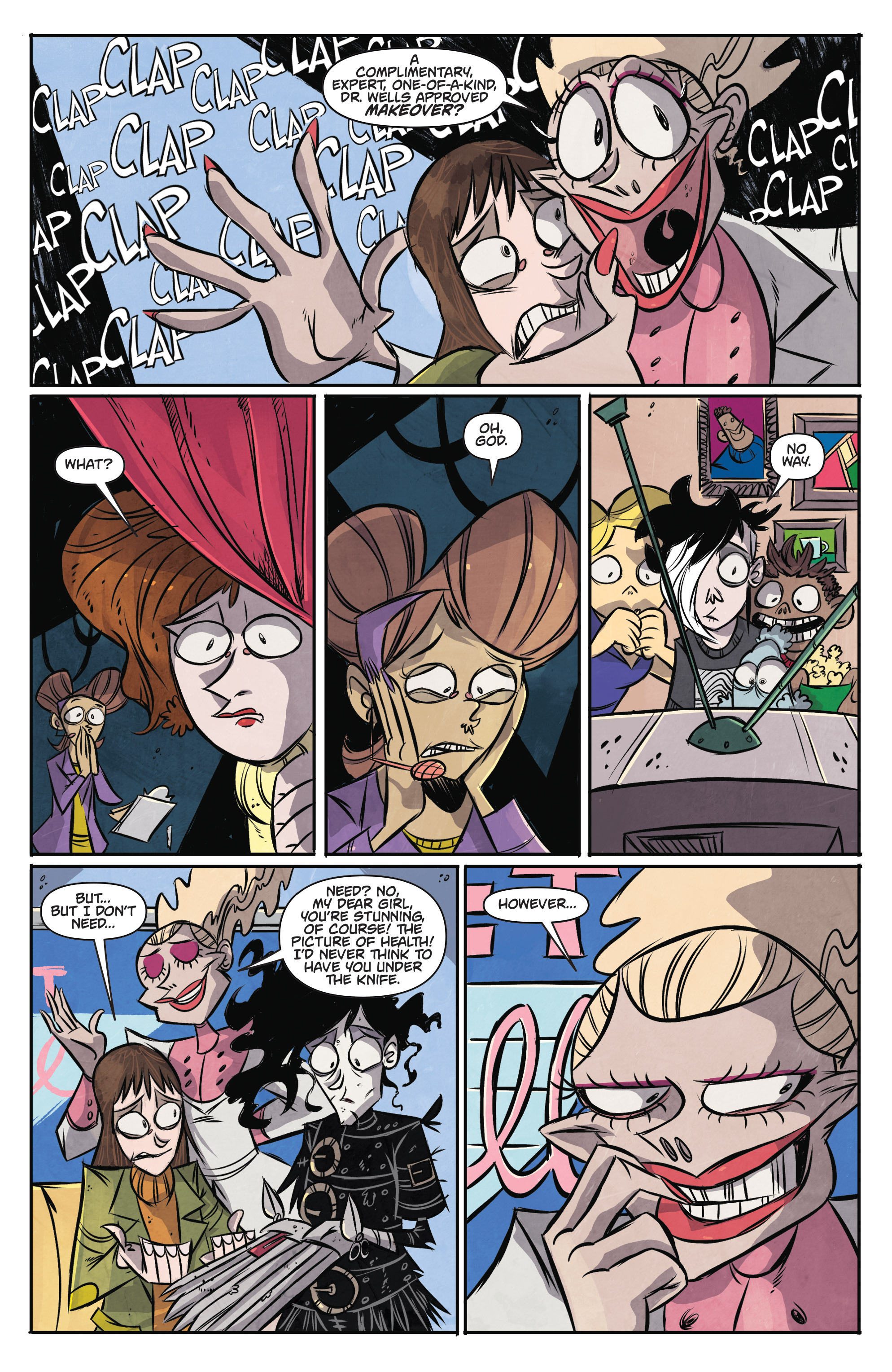 Read online Edward Scissorhands comic -  Issue #9 - 11
