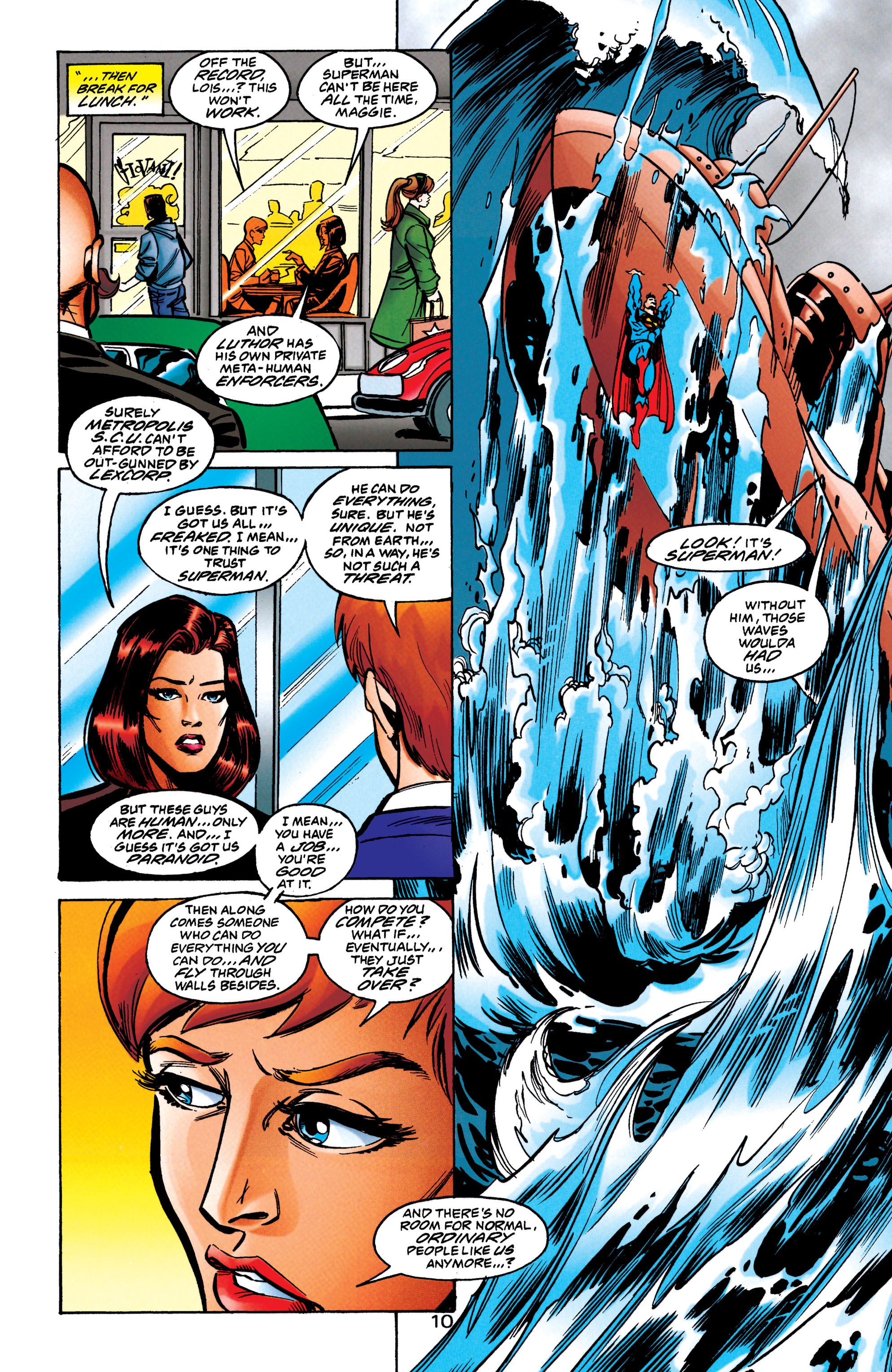 Read online Adventures of Superman (1987) comic -  Issue #569 - 11