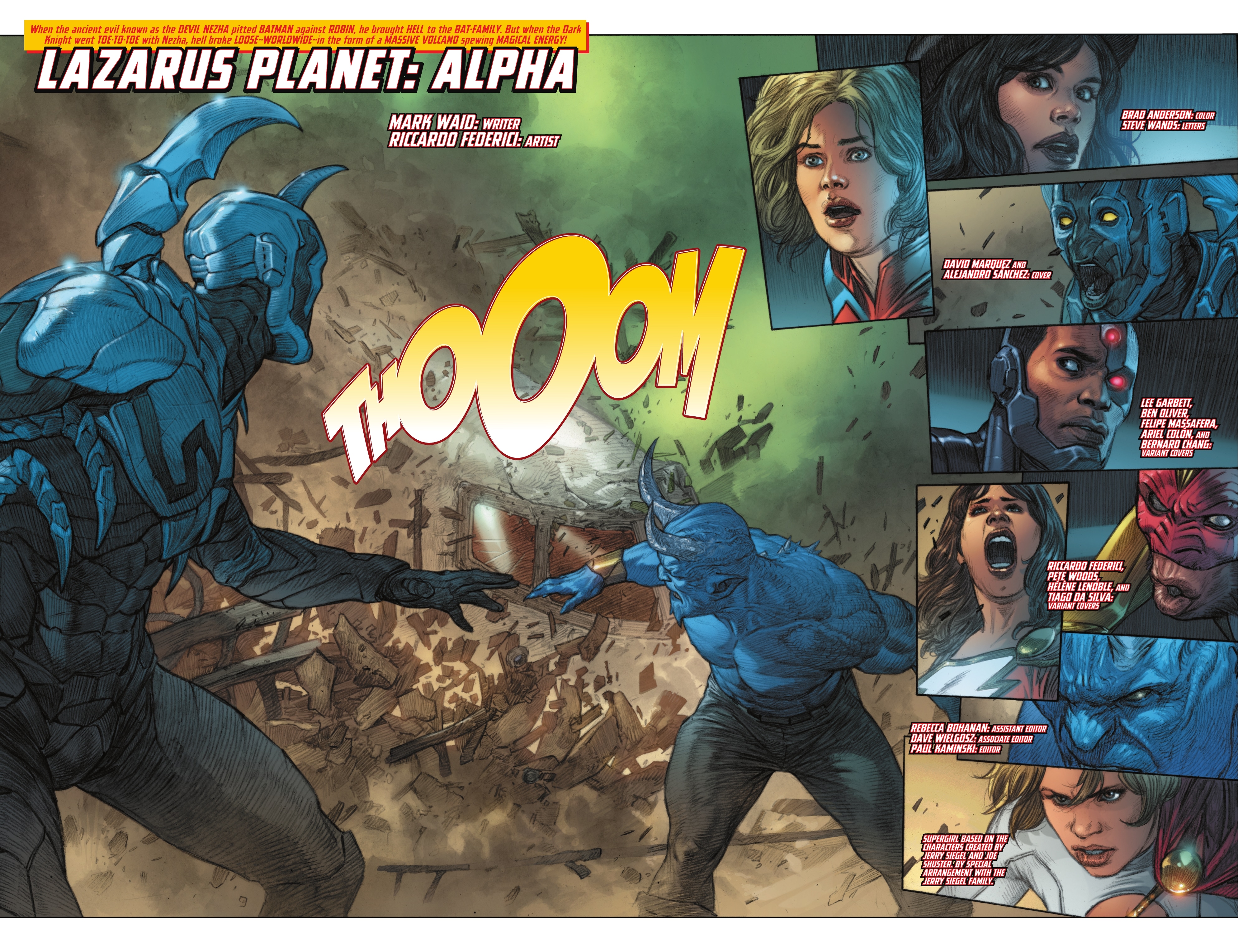 Read online Lazarus Planet: Alpha comic -  Issue # Full - 6