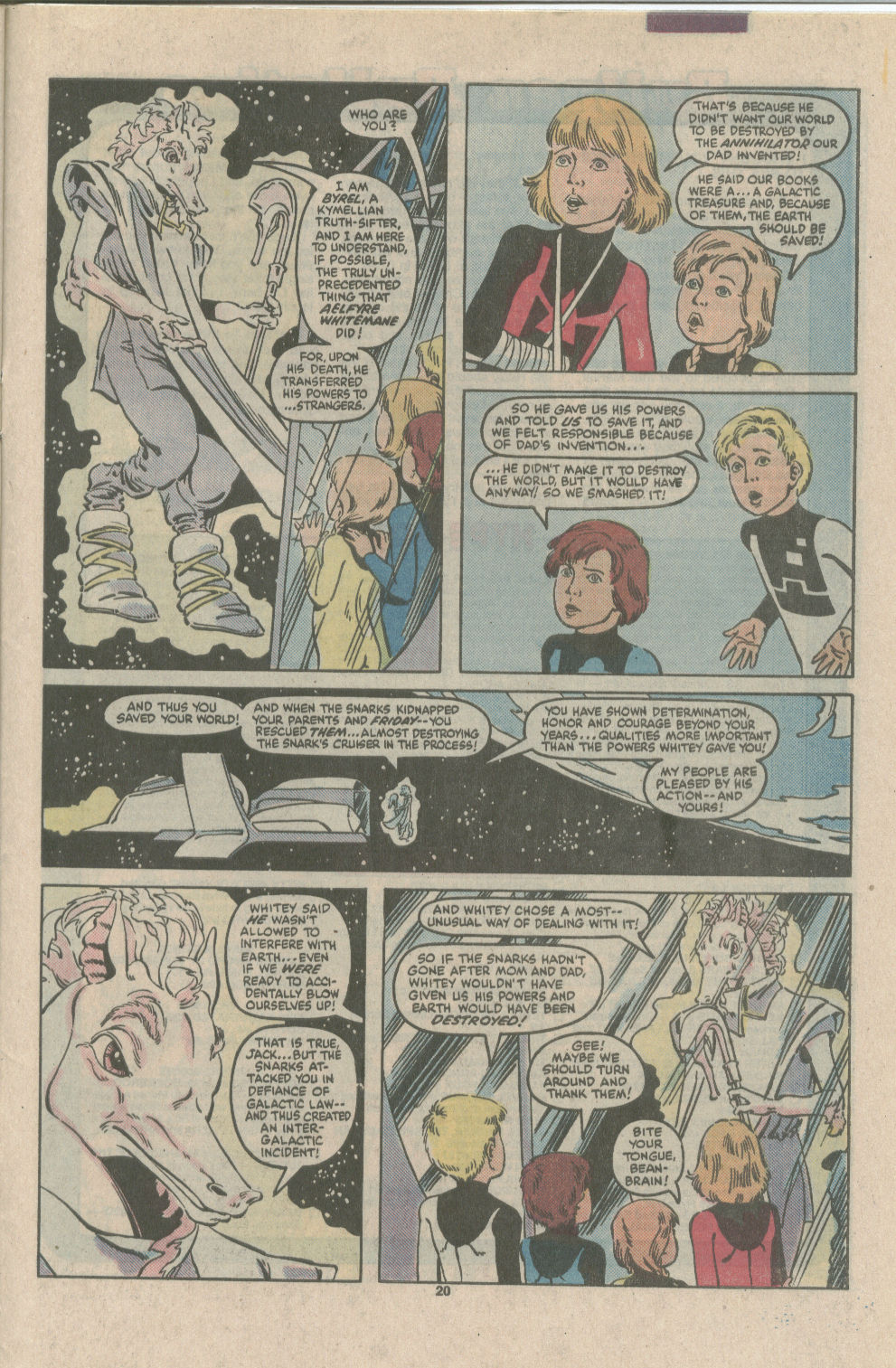 Read online Power Pack (1984) comic -  Issue #4 - 21
