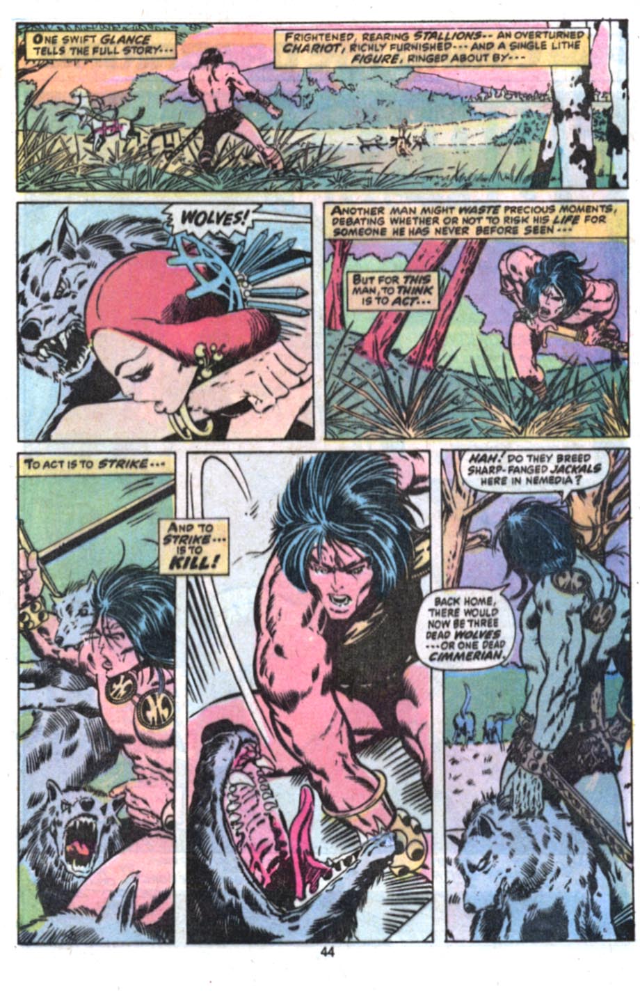 Read online Giant-Size Conan comic -  Issue #4 - 34