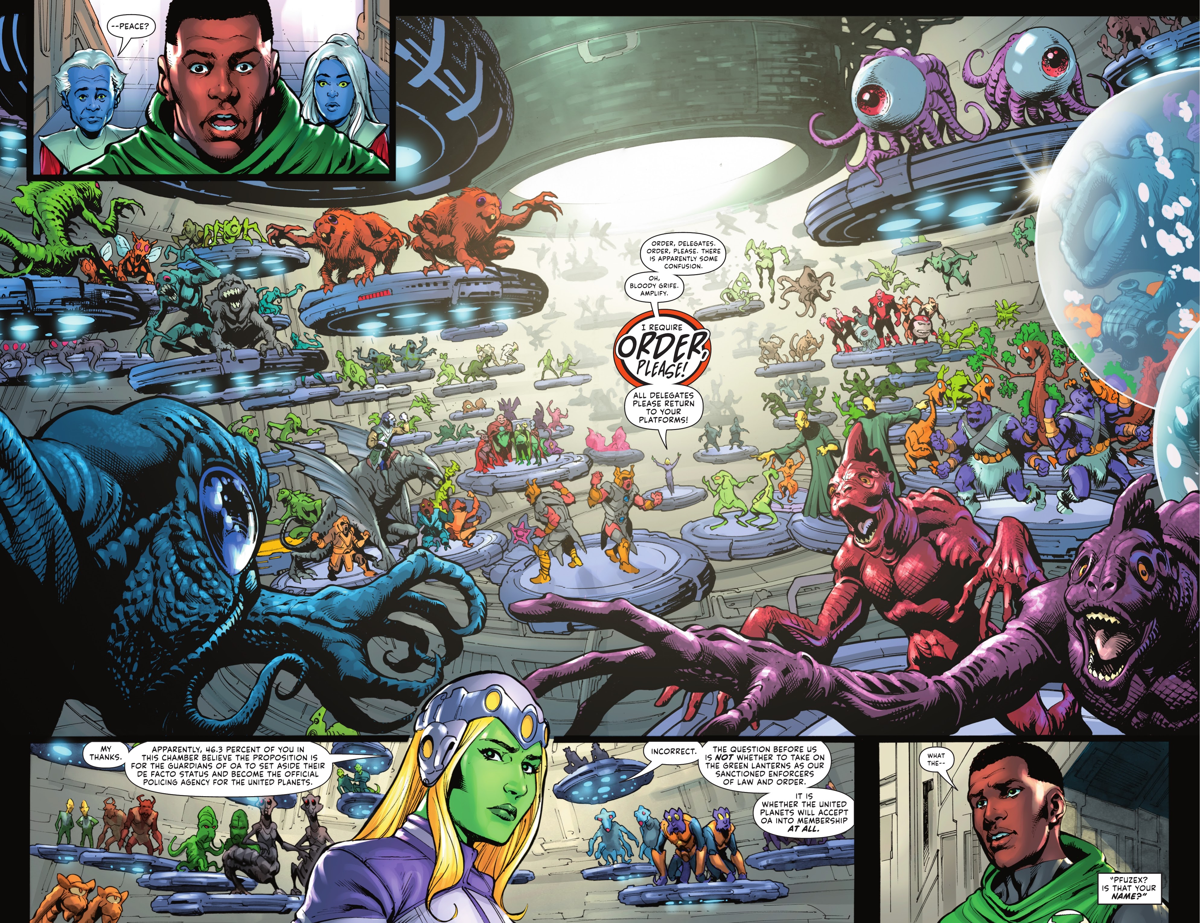 Read online Green Lantern (2021) comic -  Issue #1 - 14