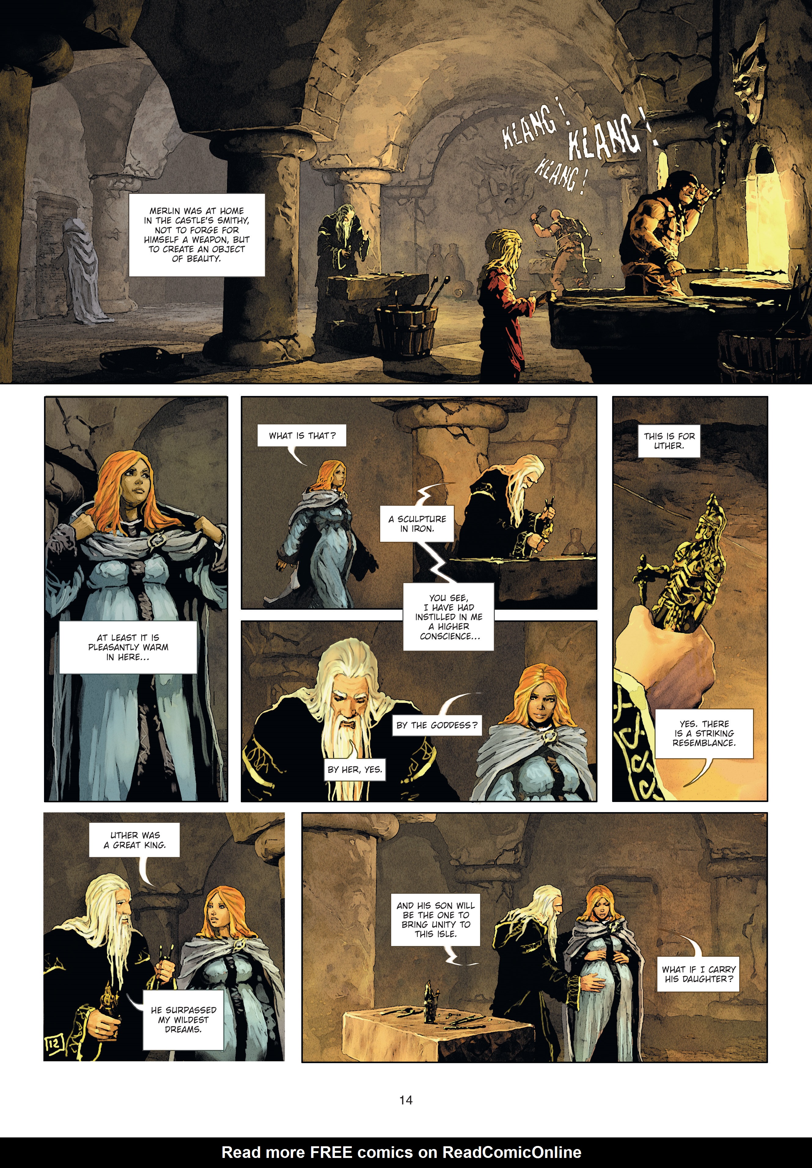 Read online Excalibur - The Chronicles comic -  Issue # TPB 2 - 14