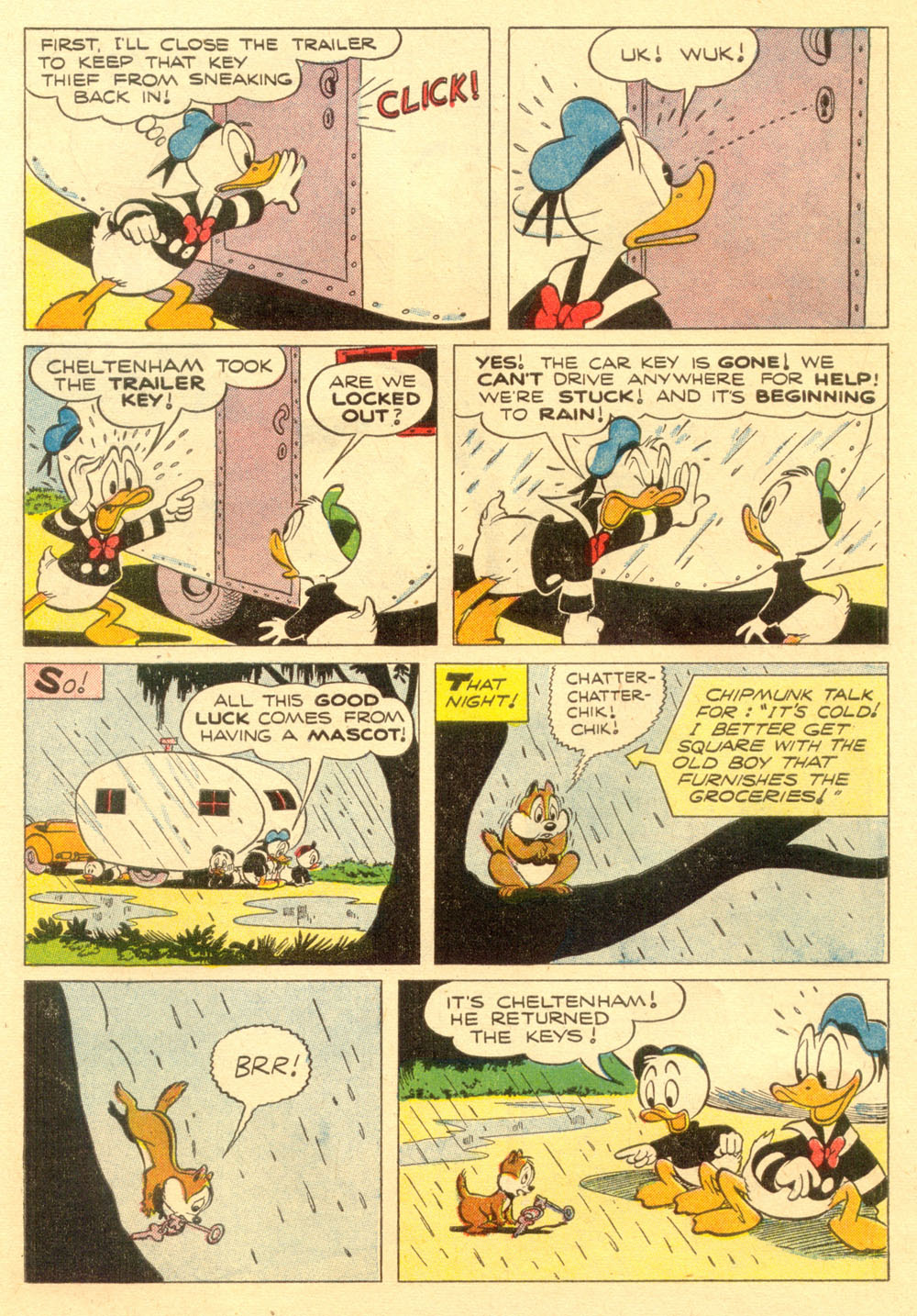 Read online Walt Disney's Comics and Stories comic -  Issue #168 - 6
