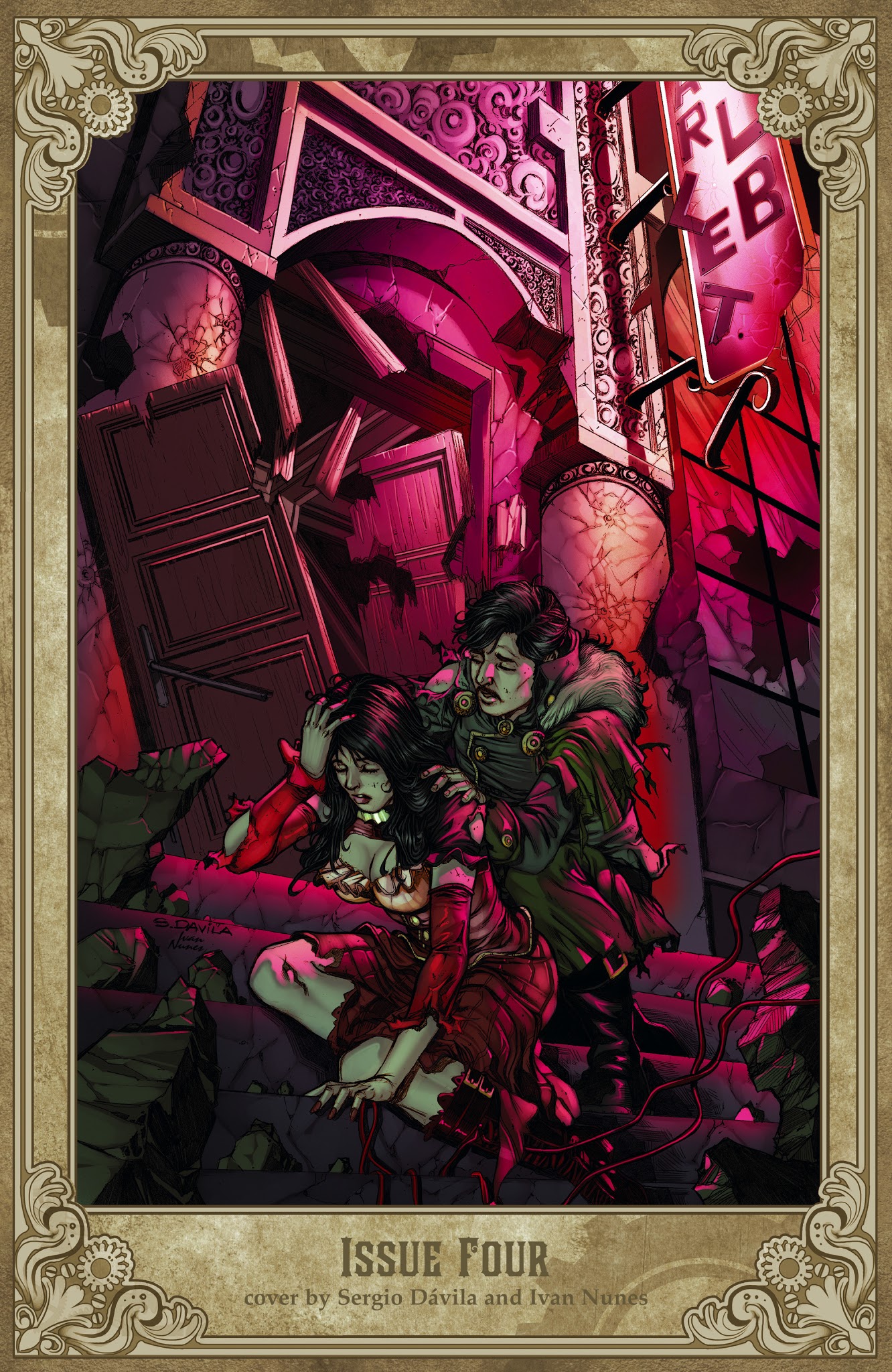 Read online Legenderry: Vampirella comic -  Issue # _TPB - 127