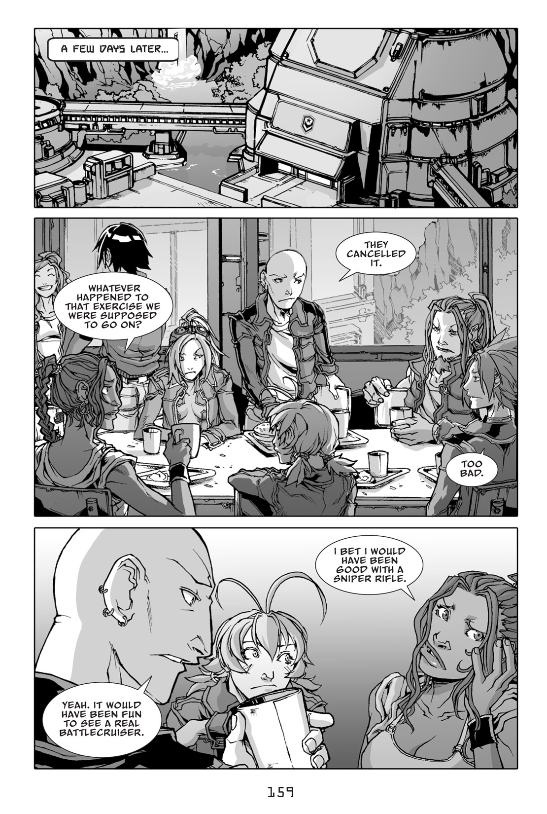 Read online StarCraft: Ghost Academy comic -  Issue # TPB 3 - 160