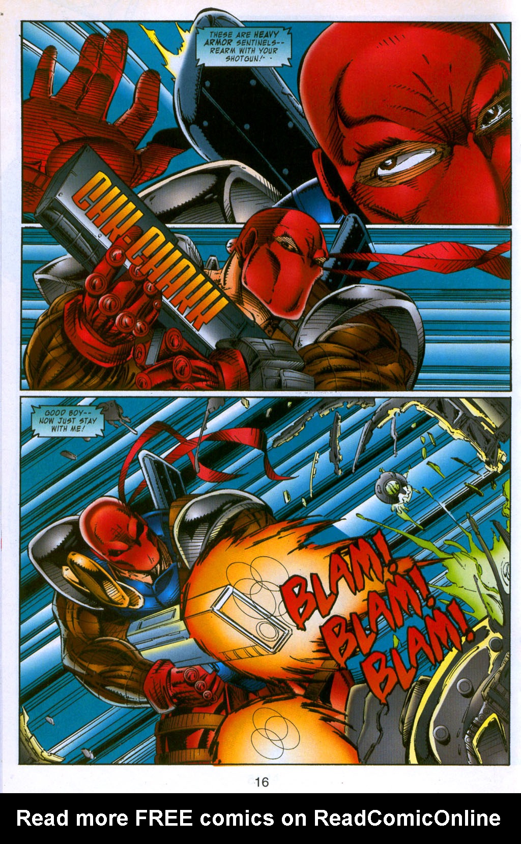 Read online Bloodstrike (1993) comic -  Issue #11 - 15