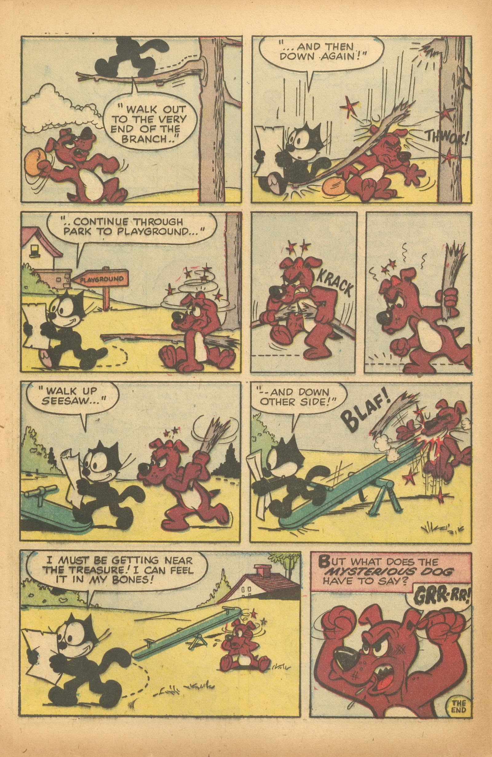 Read online Felix the Cat (1955) comic -  Issue #71 - 16